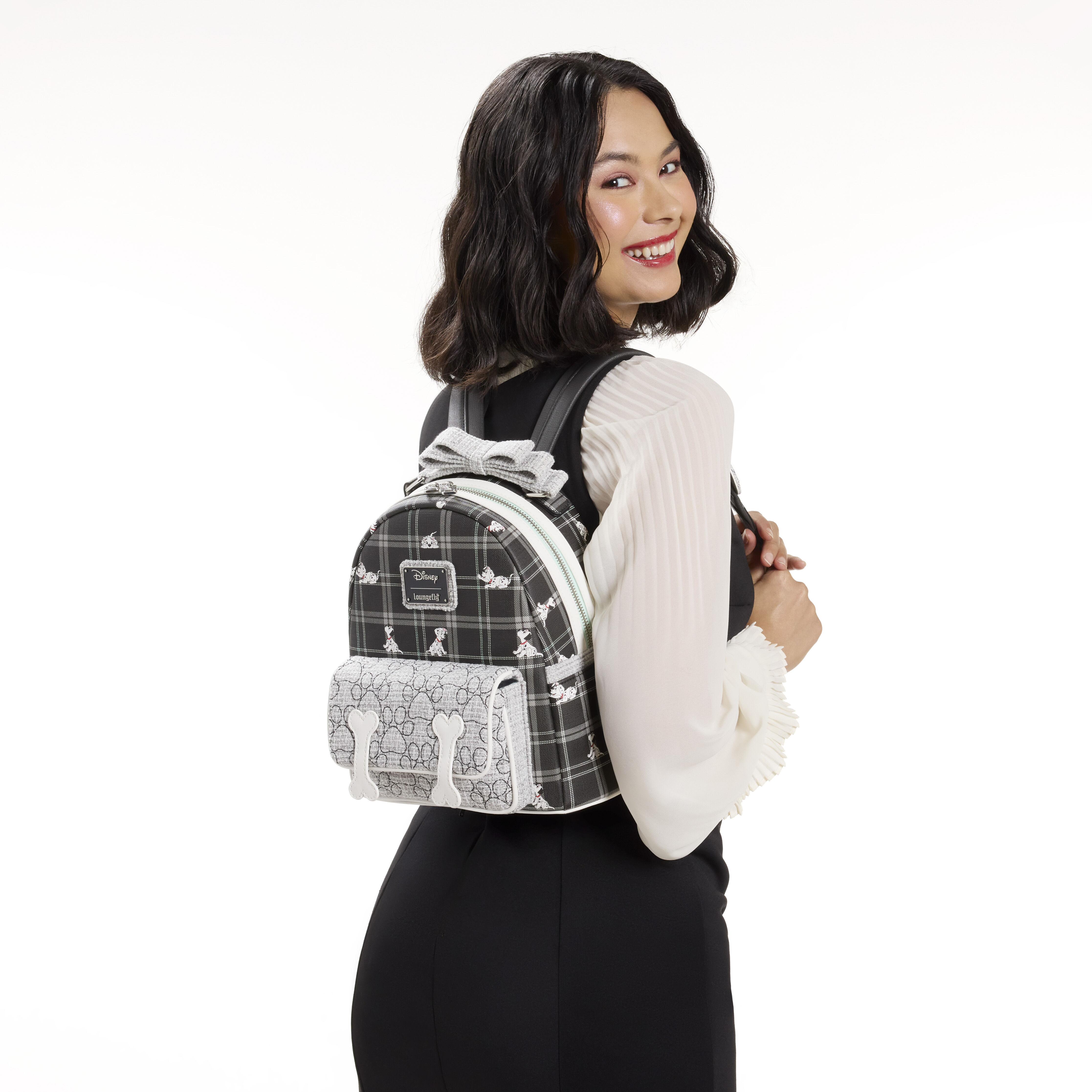 101 Dalmatians Exclusive Plaid Mini Backpack - Image 3