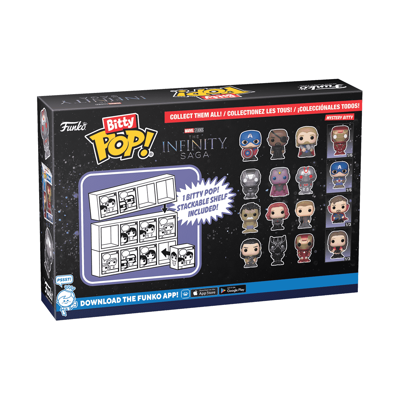Bitty Pop! Marvel the Infinity Saga 4-Pack Series 1 - Image 4