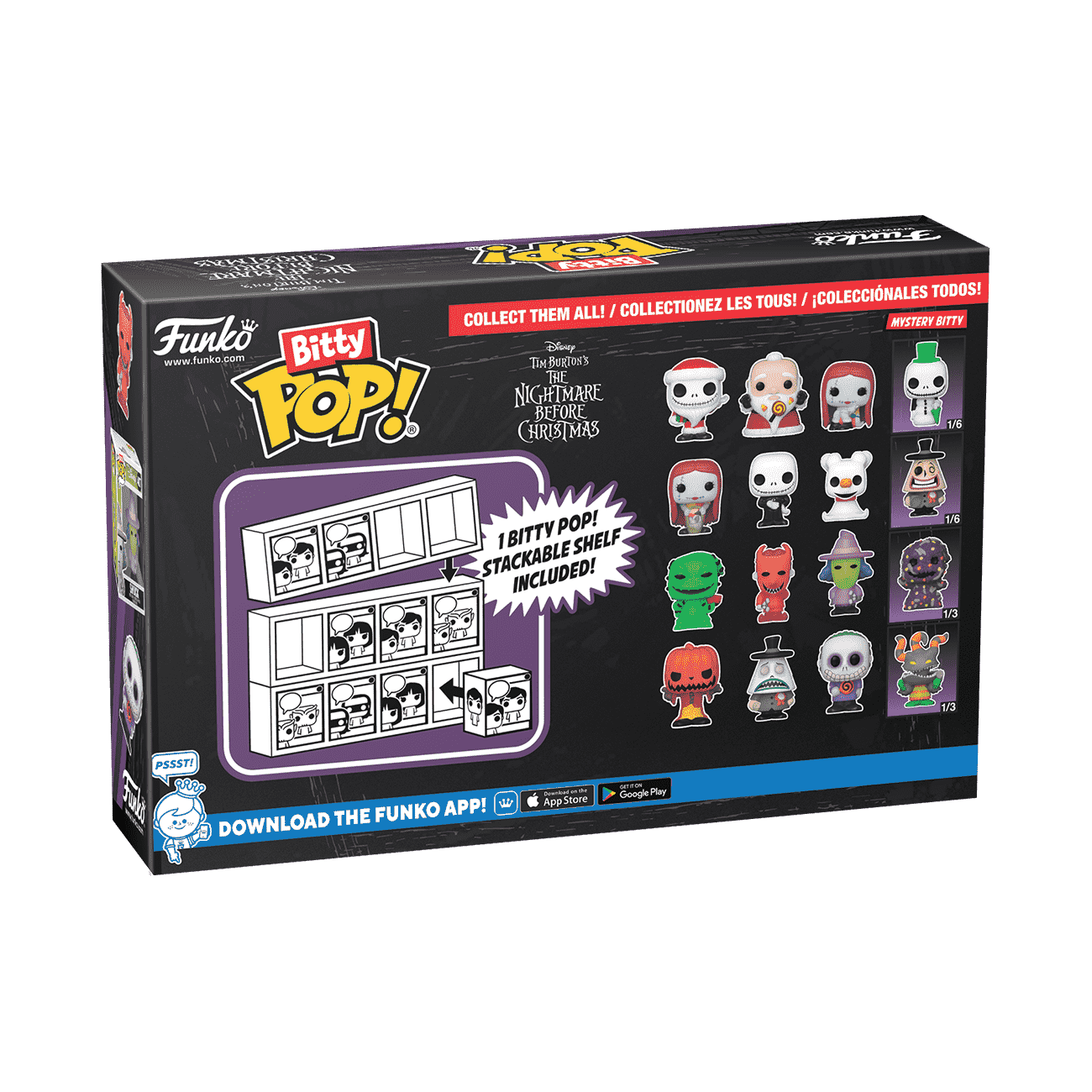 Bitty Pop! The Nightmare Before Christmas 4-Pack Series 1 - Image 4
