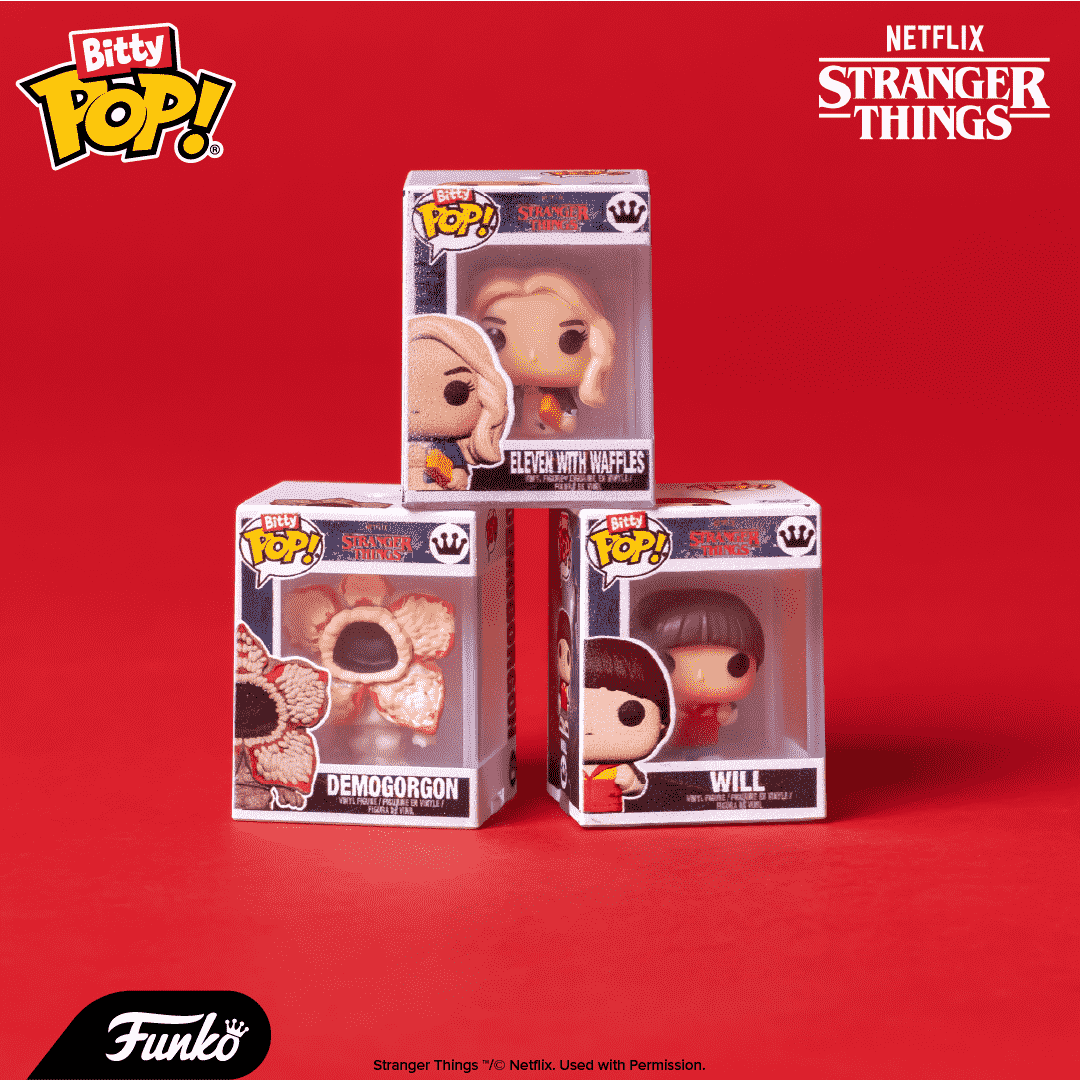 Bitty Pop! Stranger Things 4-Pack Series 1 - Image 2