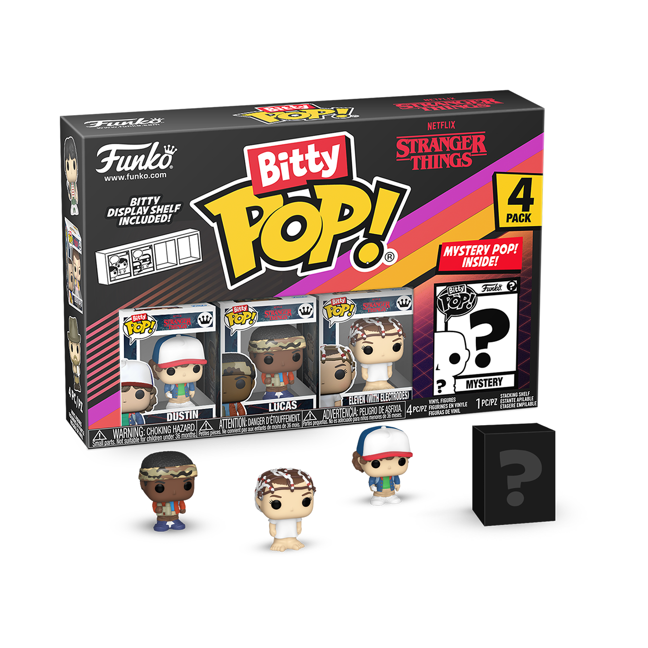 Bitty Pop! Stranger Things 4-Pack Series 2