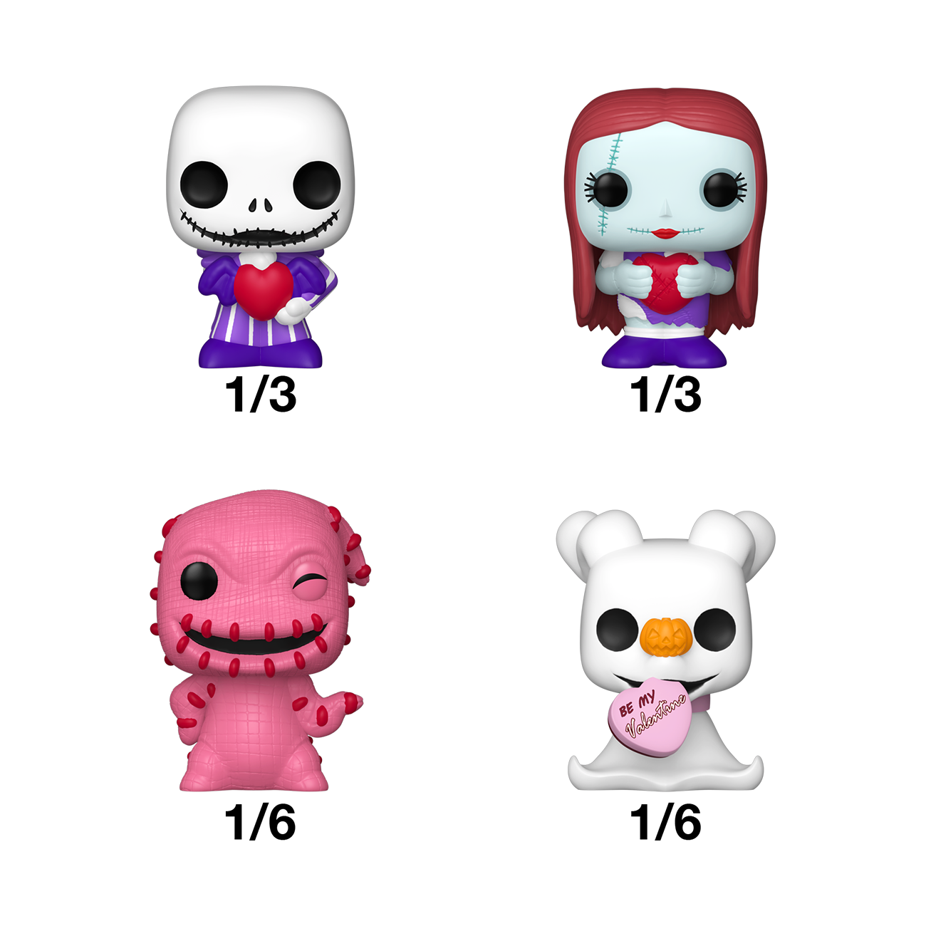 Mystery Bitty Pop! The Nightmare Before Christmas (Valentine's Day) - Image 2