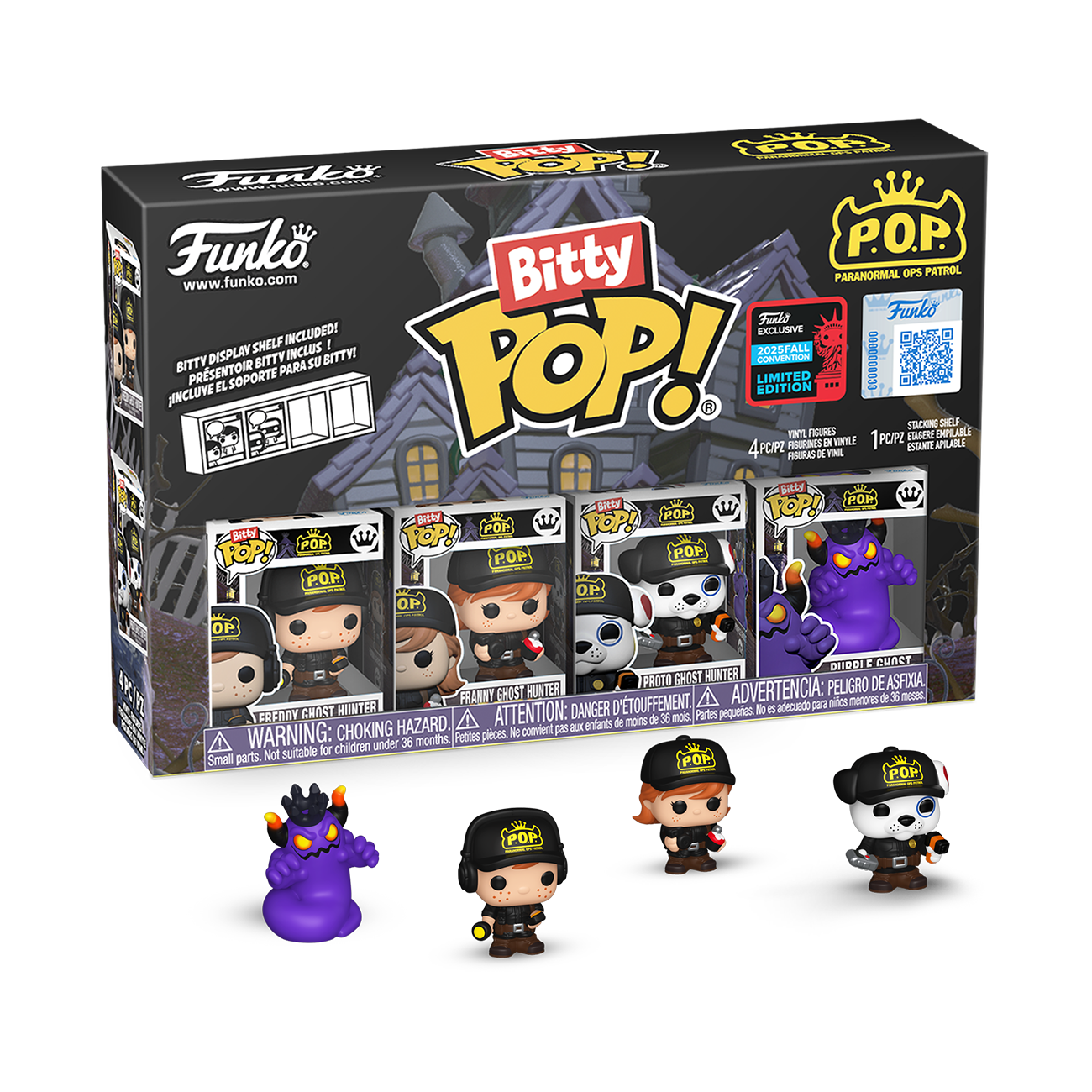 Bitty Pop! Paranormal Ops Patrol 4-Pack