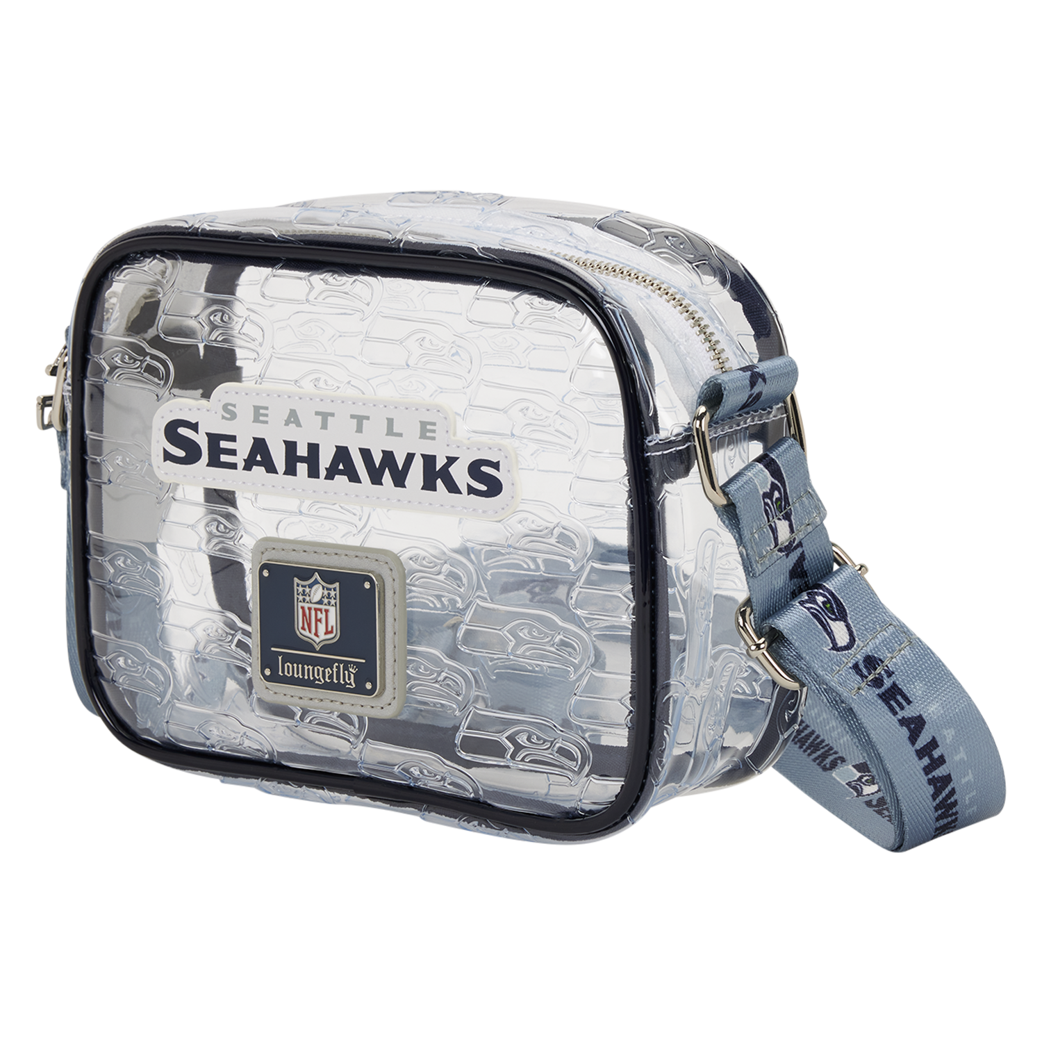 NFL Seattle Seahawks Clear Crossbody Stadium Bag - Image 3