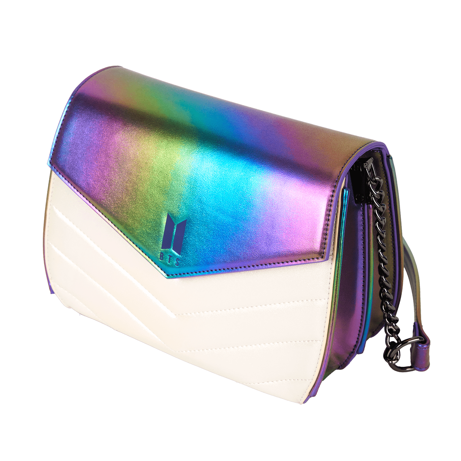 Funko Pop! By Loungefly BTS Iridescent Quilted Crossbody Bag - Image 4