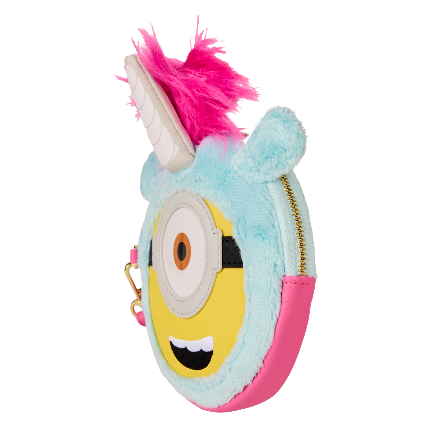 Minions Fluffy Unicorn Exclusive Costume Plush Wristlet Wallet - Image 4