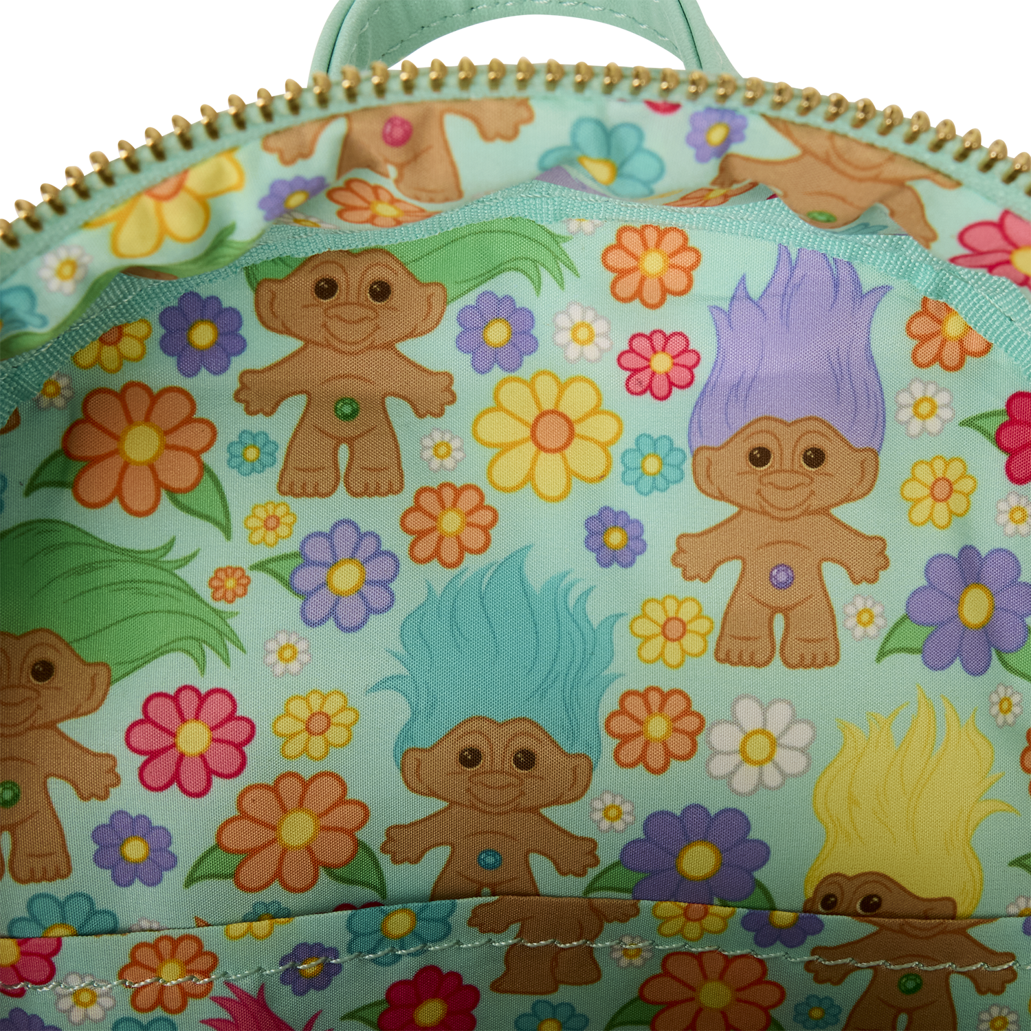 Classic Good Luck Trolls Plush Glitter Mini Backpack - Image 7