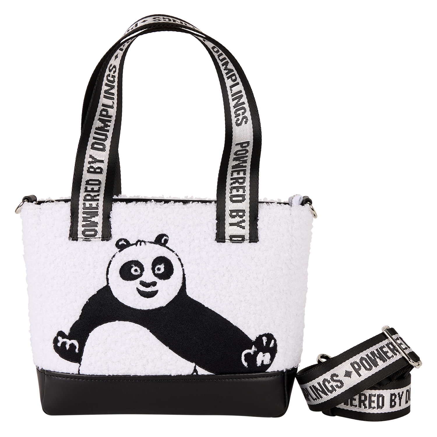 Kung Fu Panda Sherpa Mini Tote Crossbody Bag