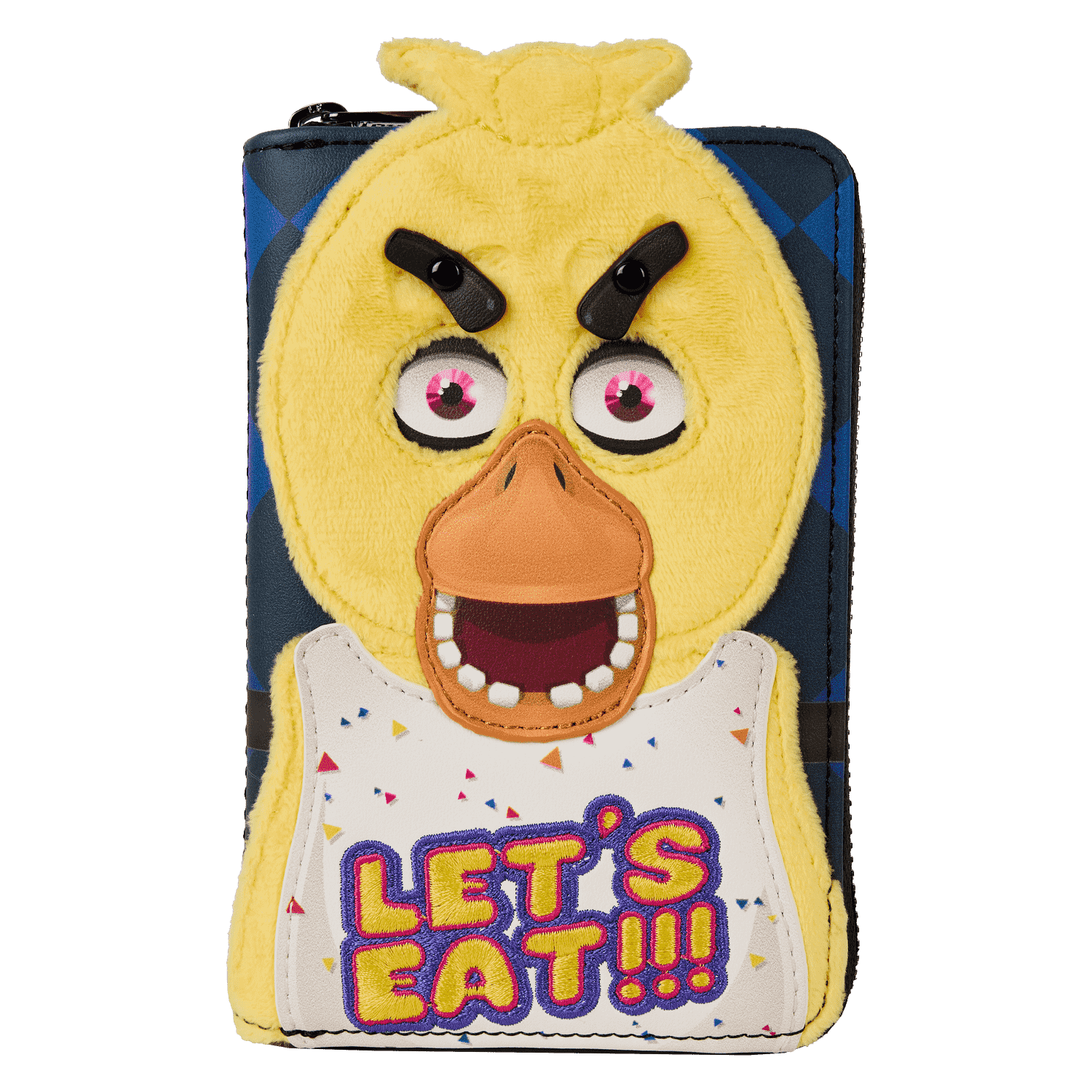 Five Nights at Freddy's Chica Plush Cosplay Zip Around Wallet - Image 4