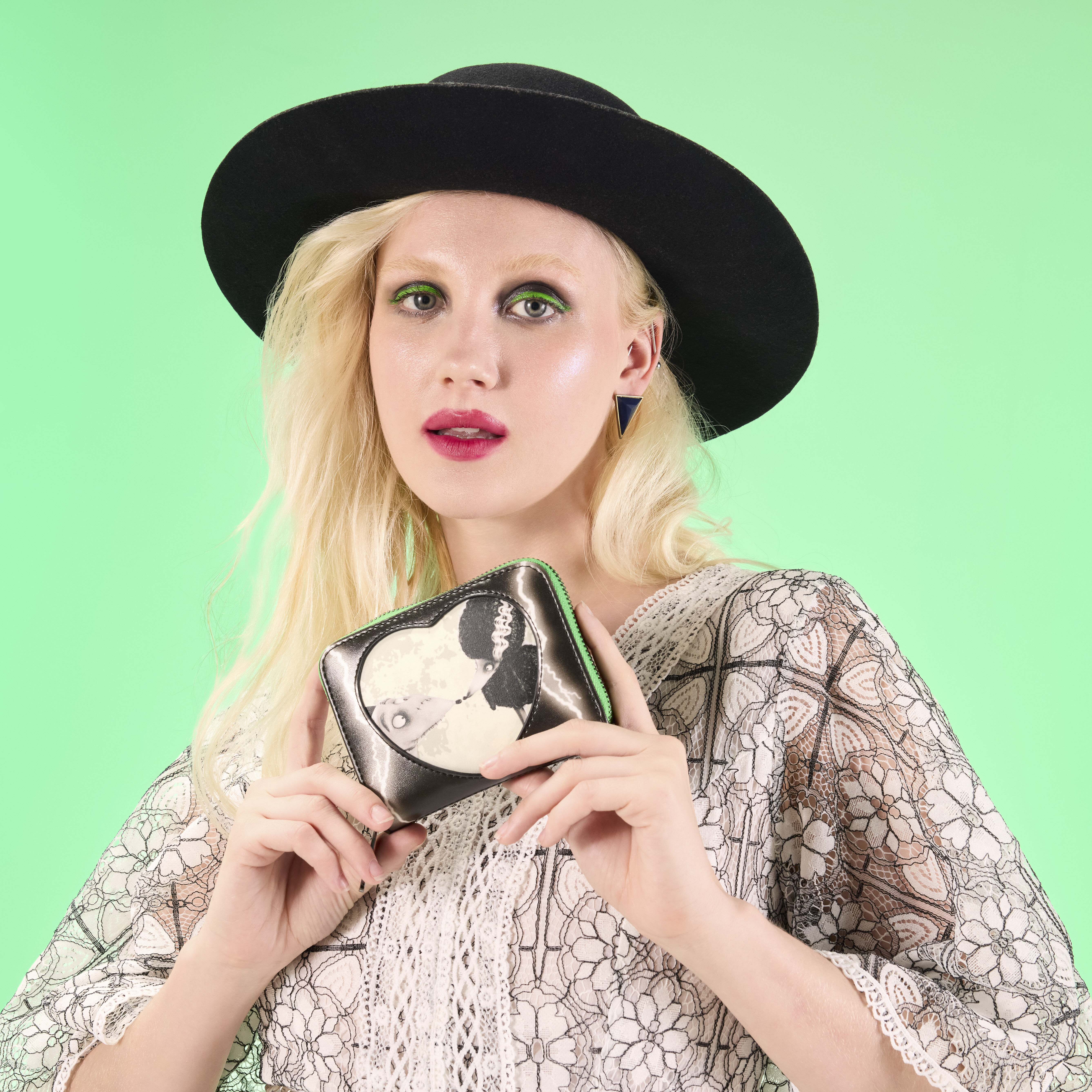 Frankenweenie Sparky & Persephone Glow Zip Around Wallet - Image 2