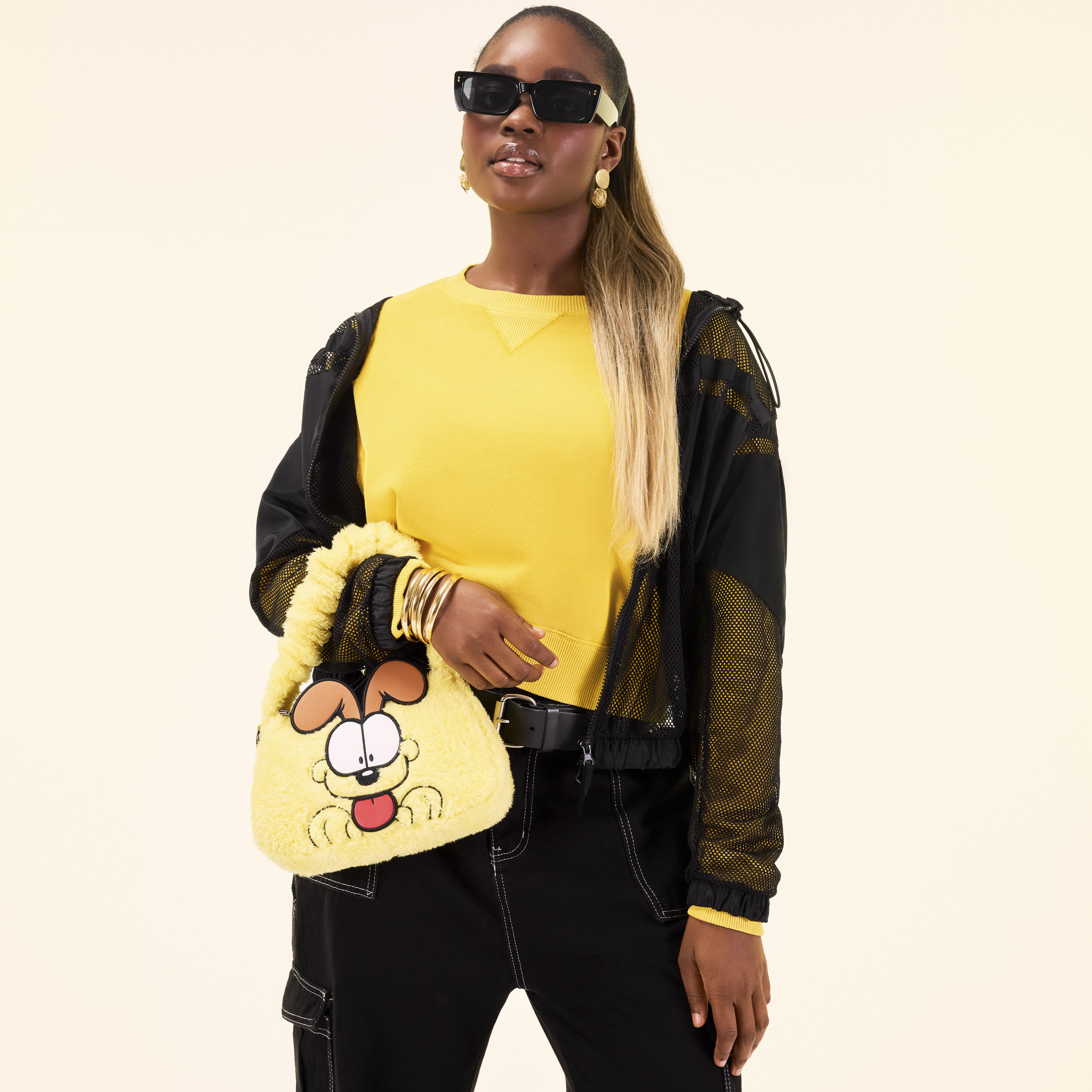 Garfield Odie Plush Cosplay Crossbody Bag - Image 3