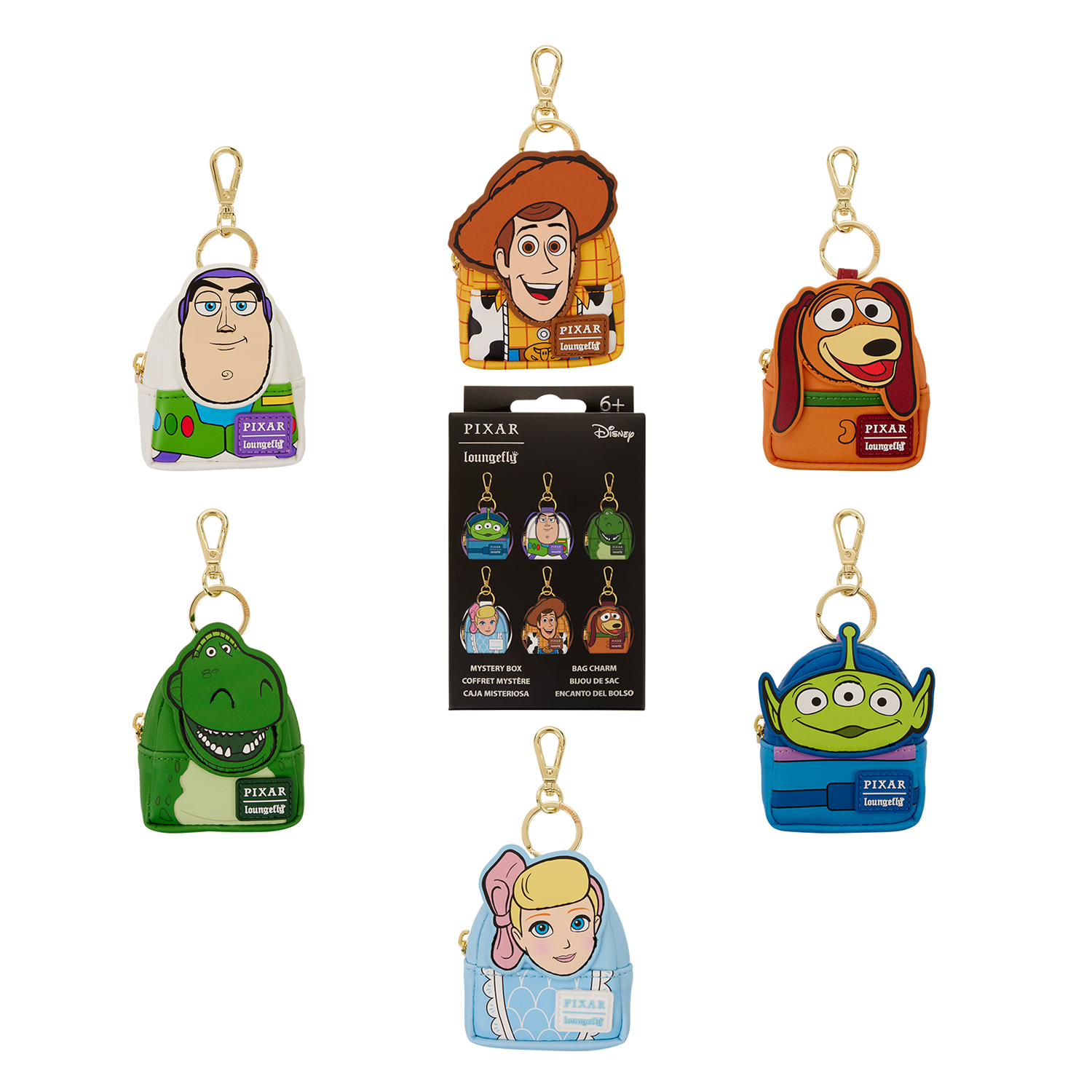 Toy Story 30th Anniversary Mystery Mini Backpack Keychain Charm