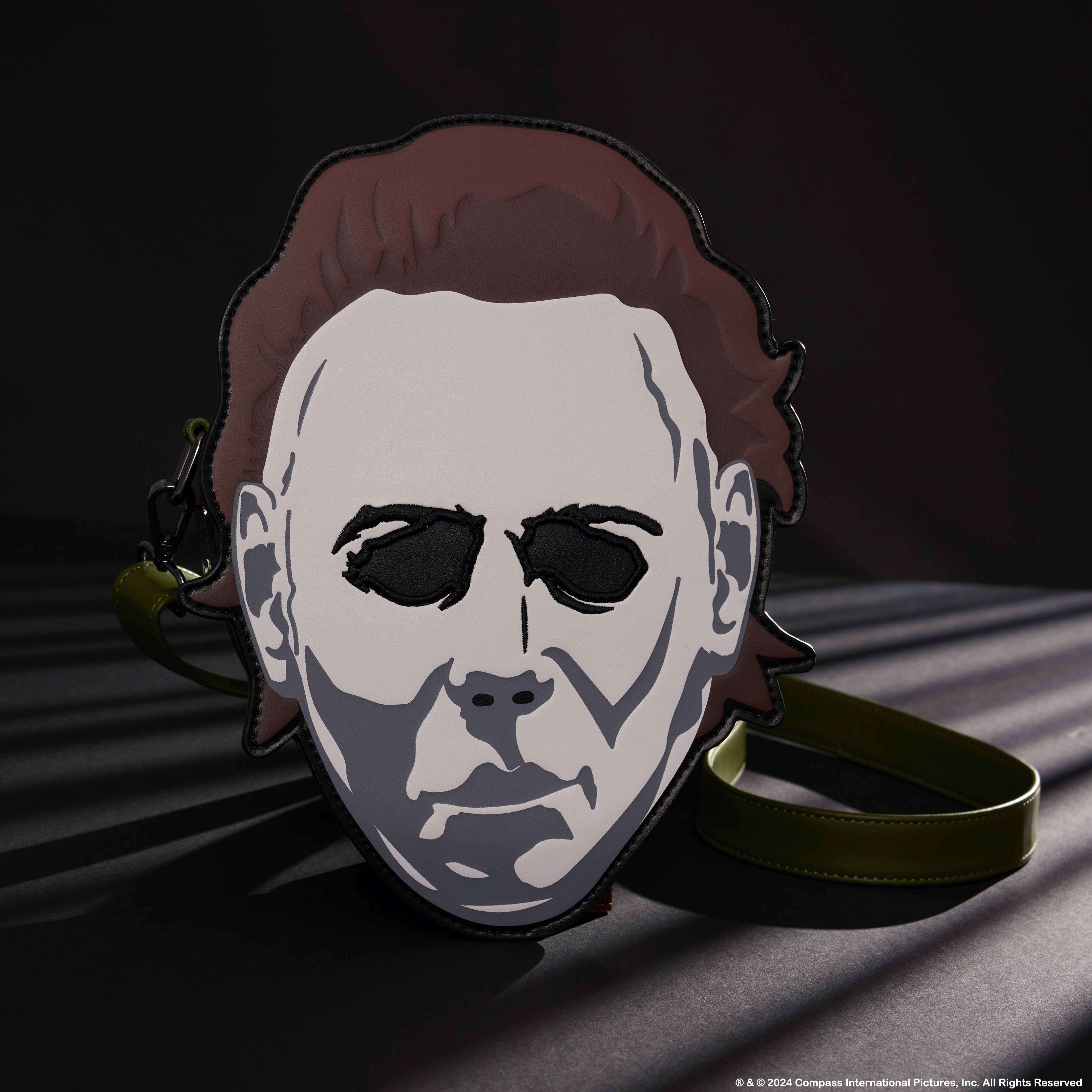 Halloween Michael Myers Mask Glow Crossbody Bag - Image 2