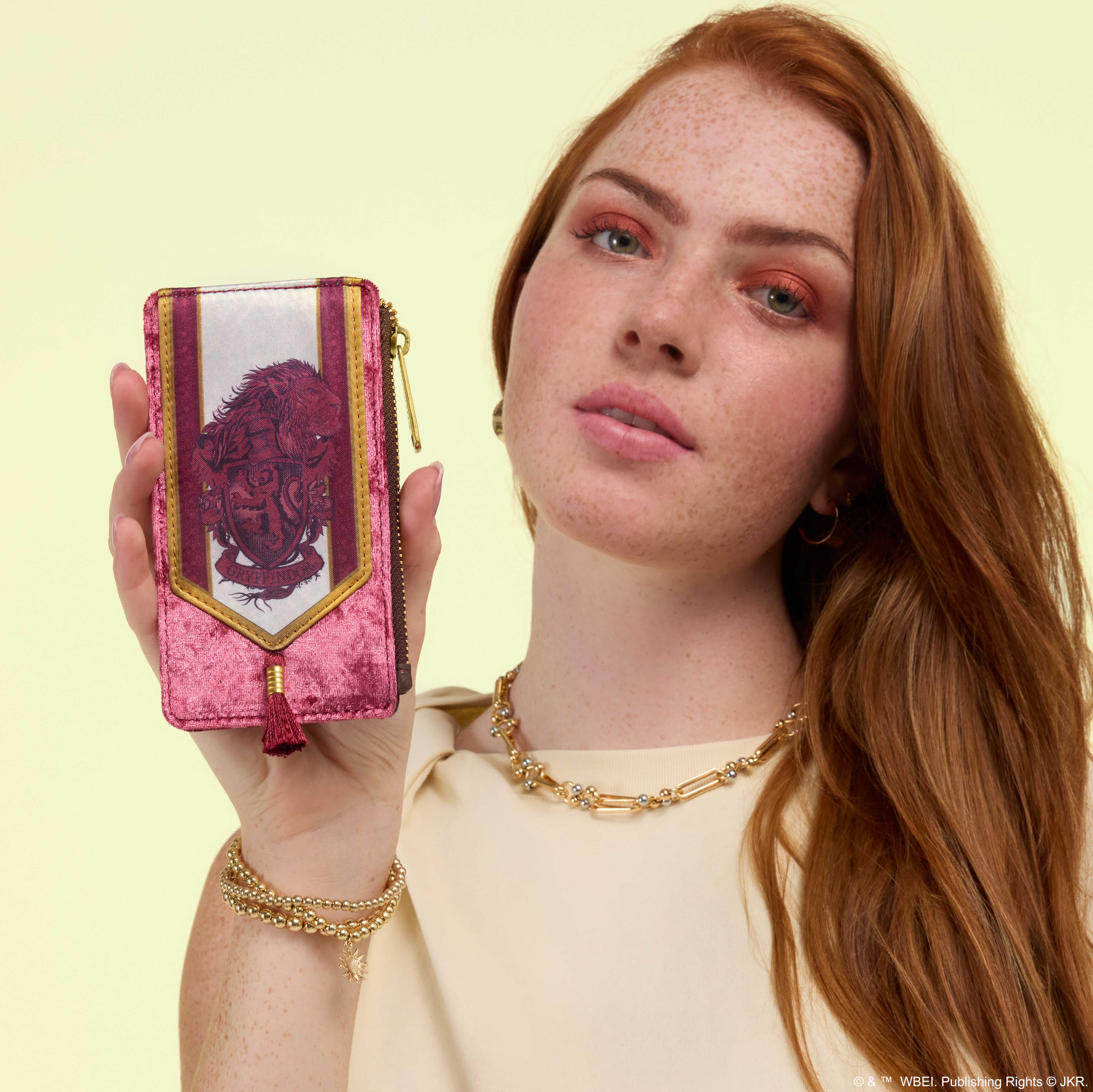 Exclusive Harry Potter Gryffindor Banner Velvet Card Holder - Image 2