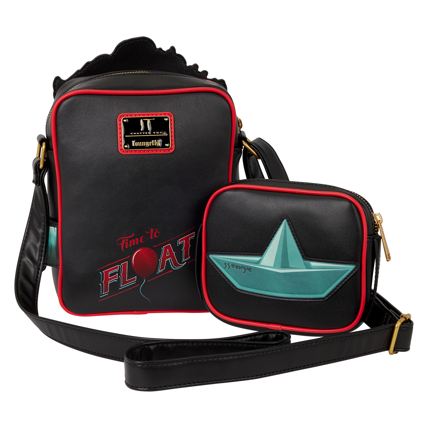 IT Pennywise Crossbuddies Cosplay Crossbody Bag with Coin Bag - Image 5