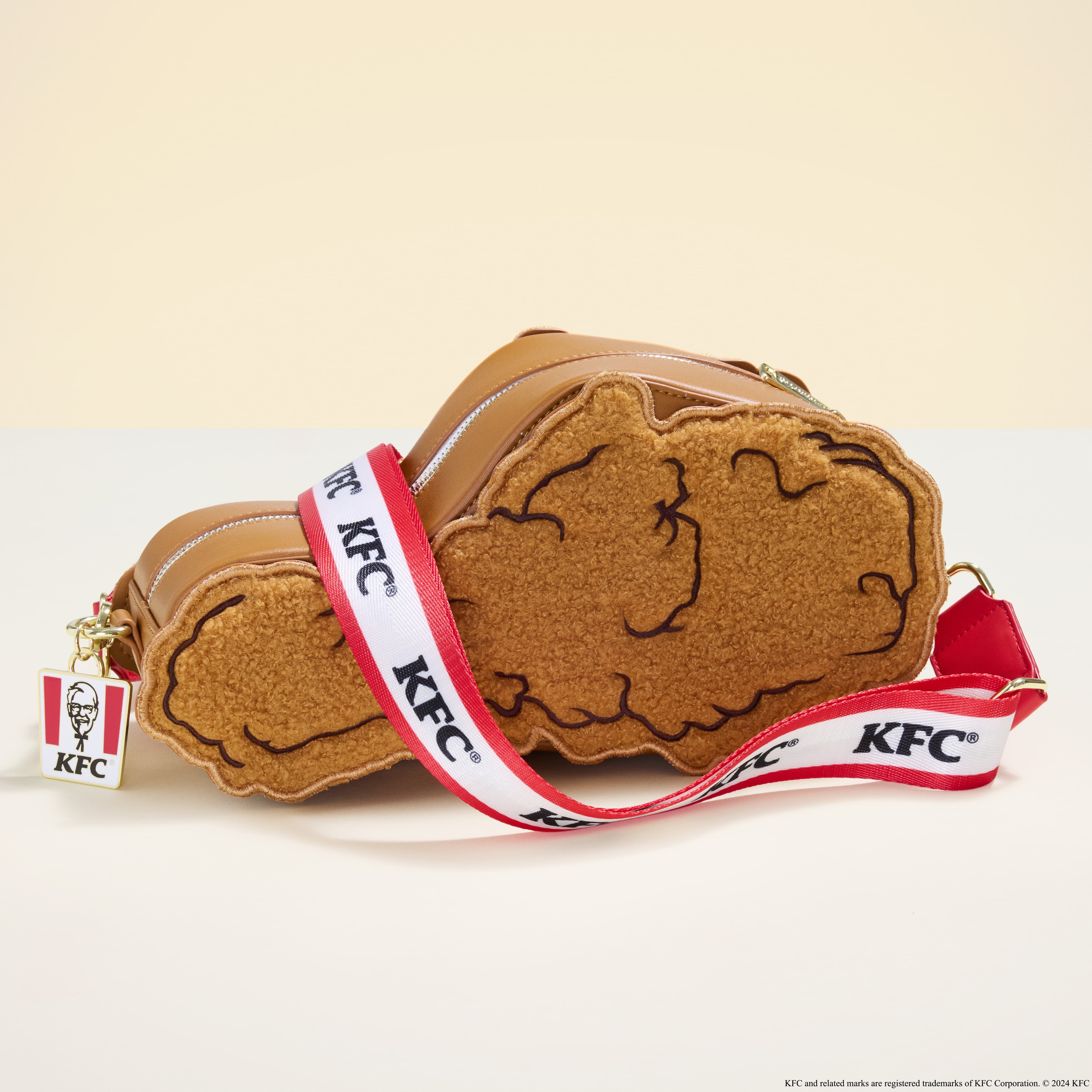 KFC Drumstick Sherpa Crossbody Bag - Image 2
