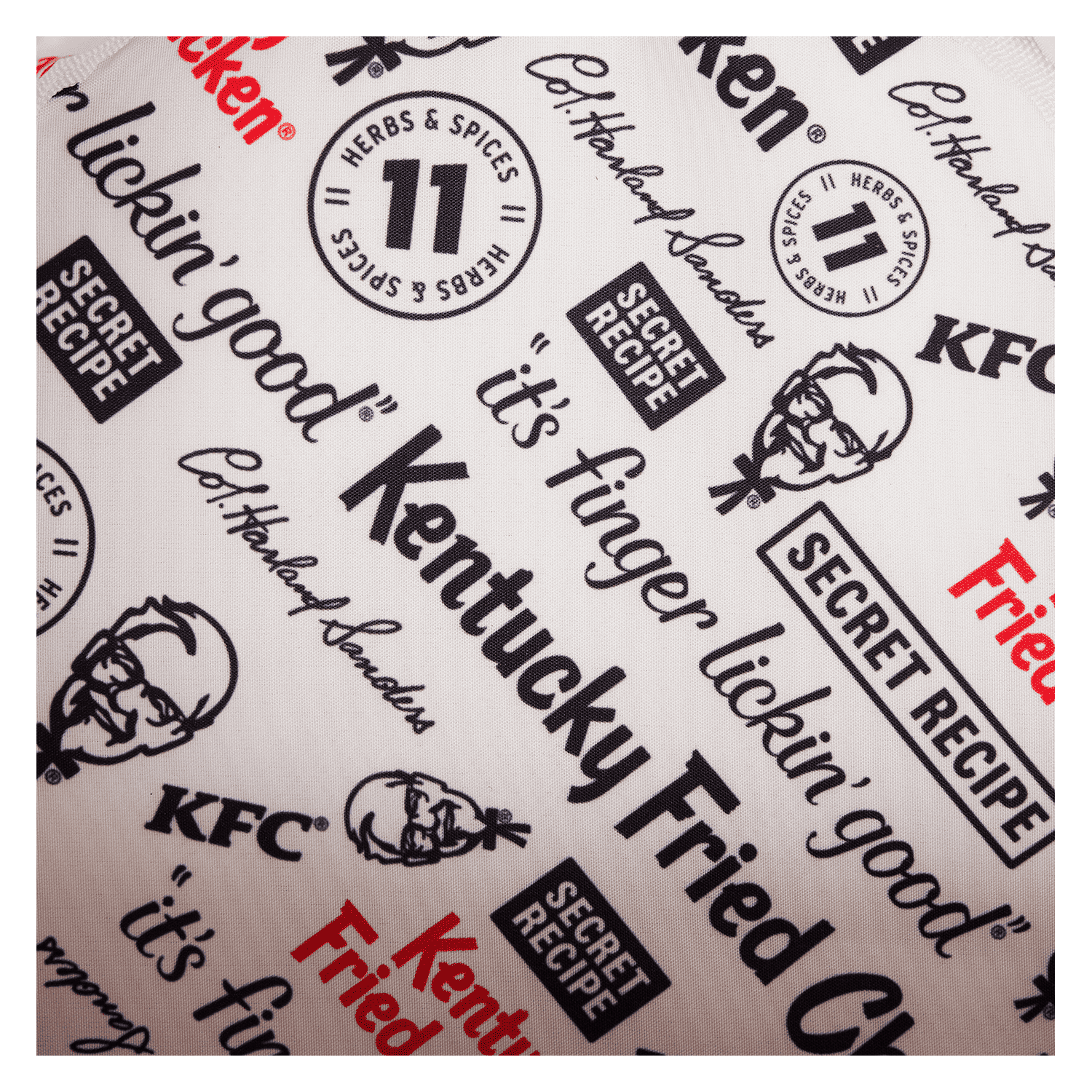 KFC Chicken Bucket Sherpa Mini Backpack - Image 8