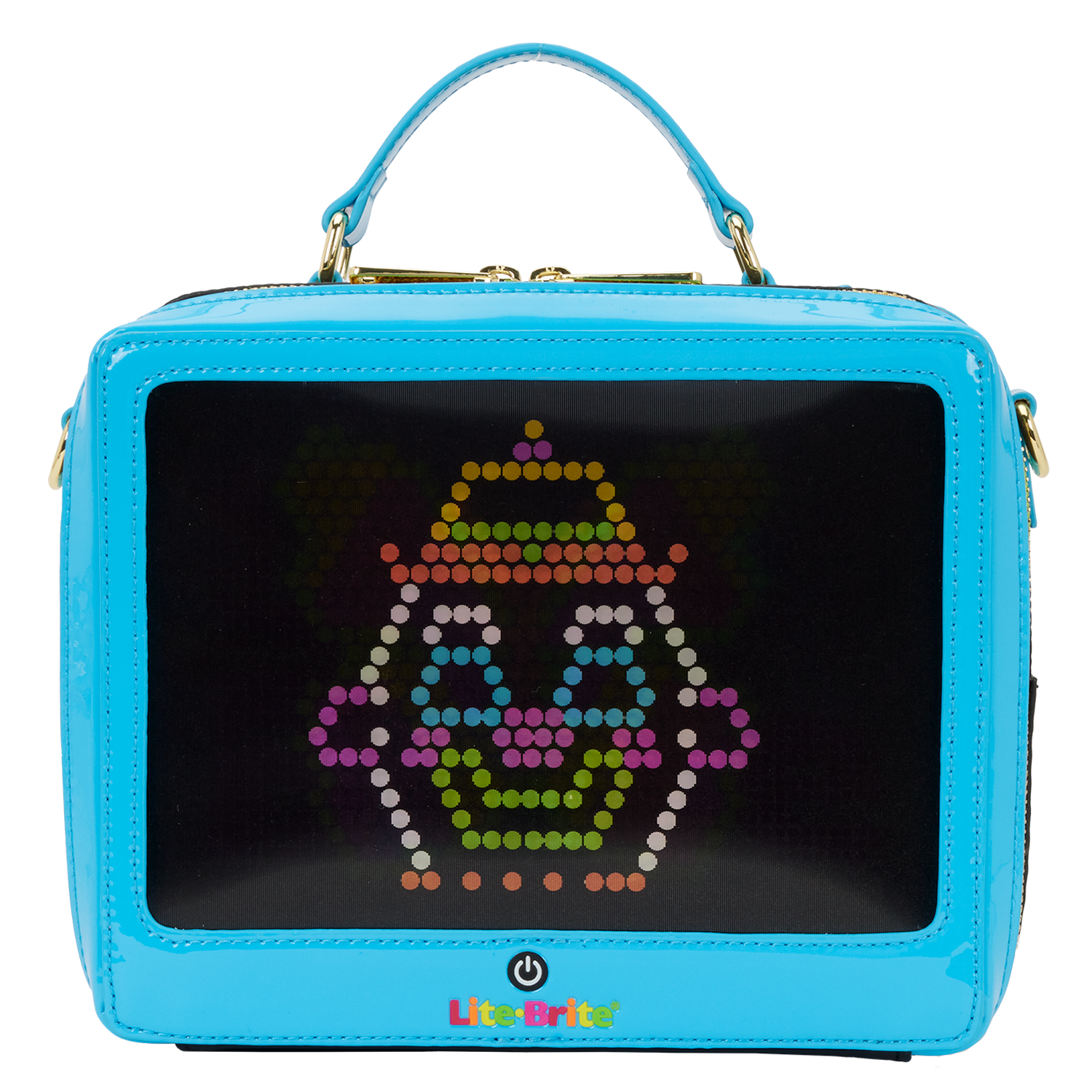 Lite-Brite Lenticular Glow Crossbody Bag with Coin Bag - Image 3