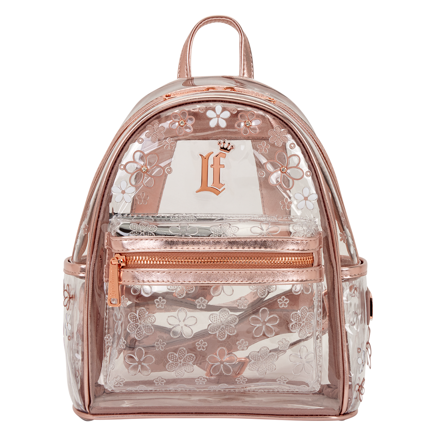 Loungefly Clear Floral Mini Backpack