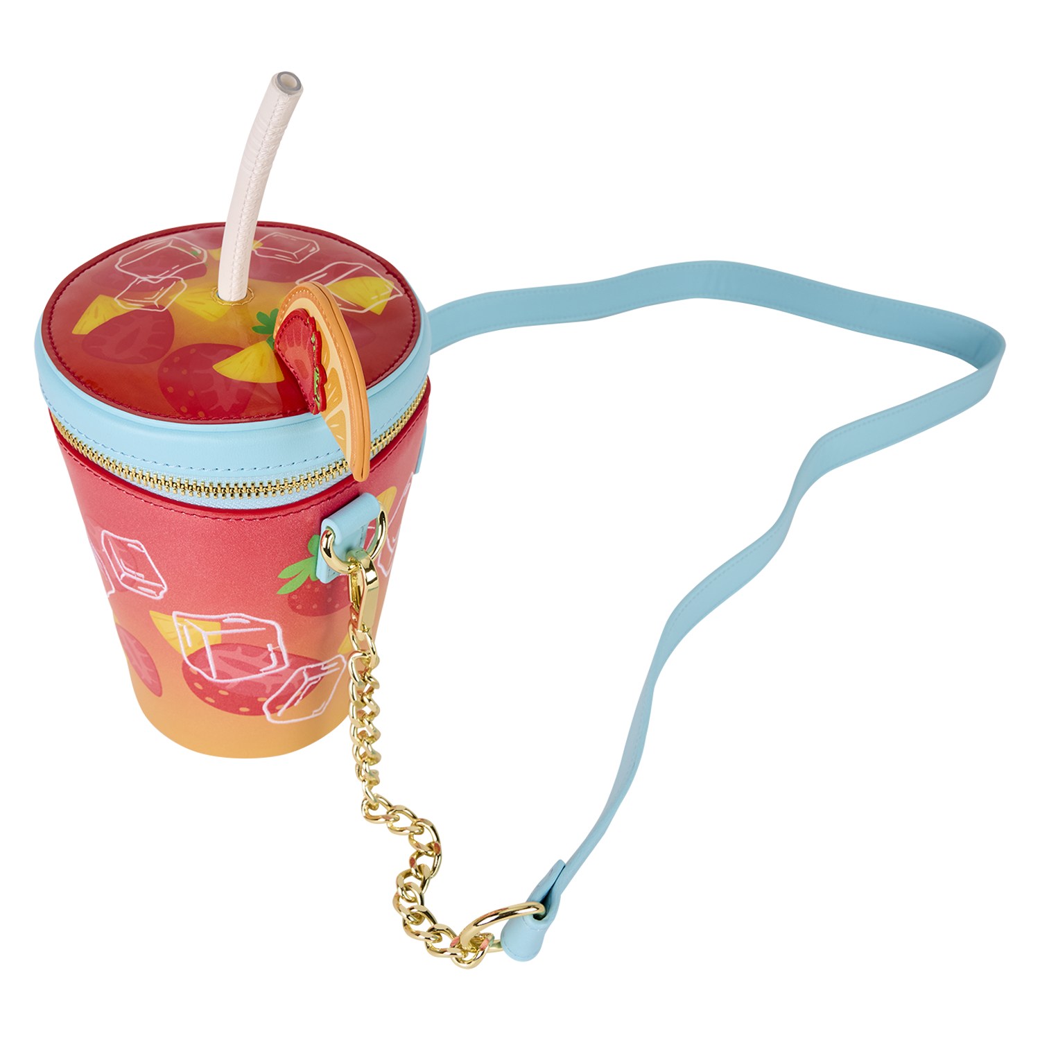 Loungefly Tropical Drink Figural Crossbody Bag - Image 5