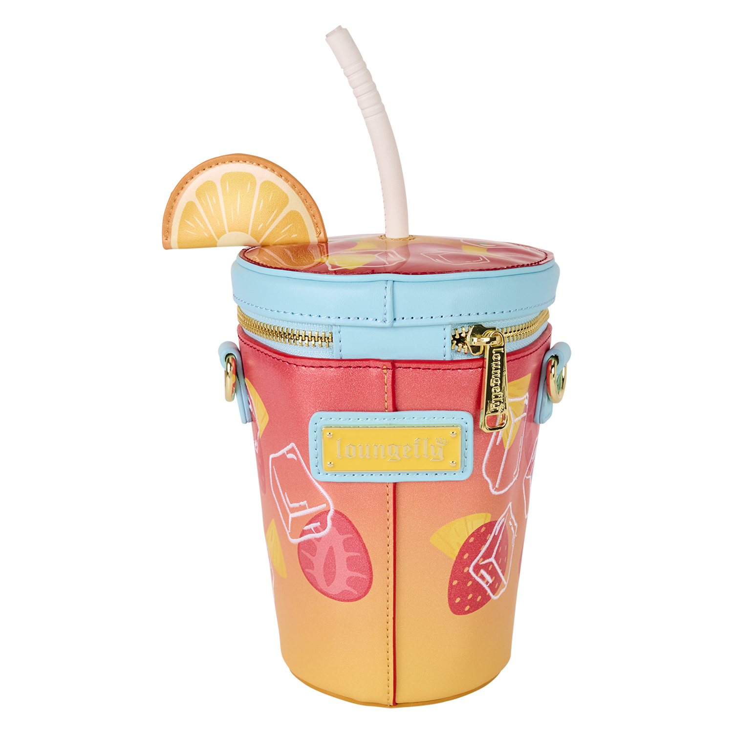 Loungefly Tropical Drink Figural Crossbody Bag - Image 6