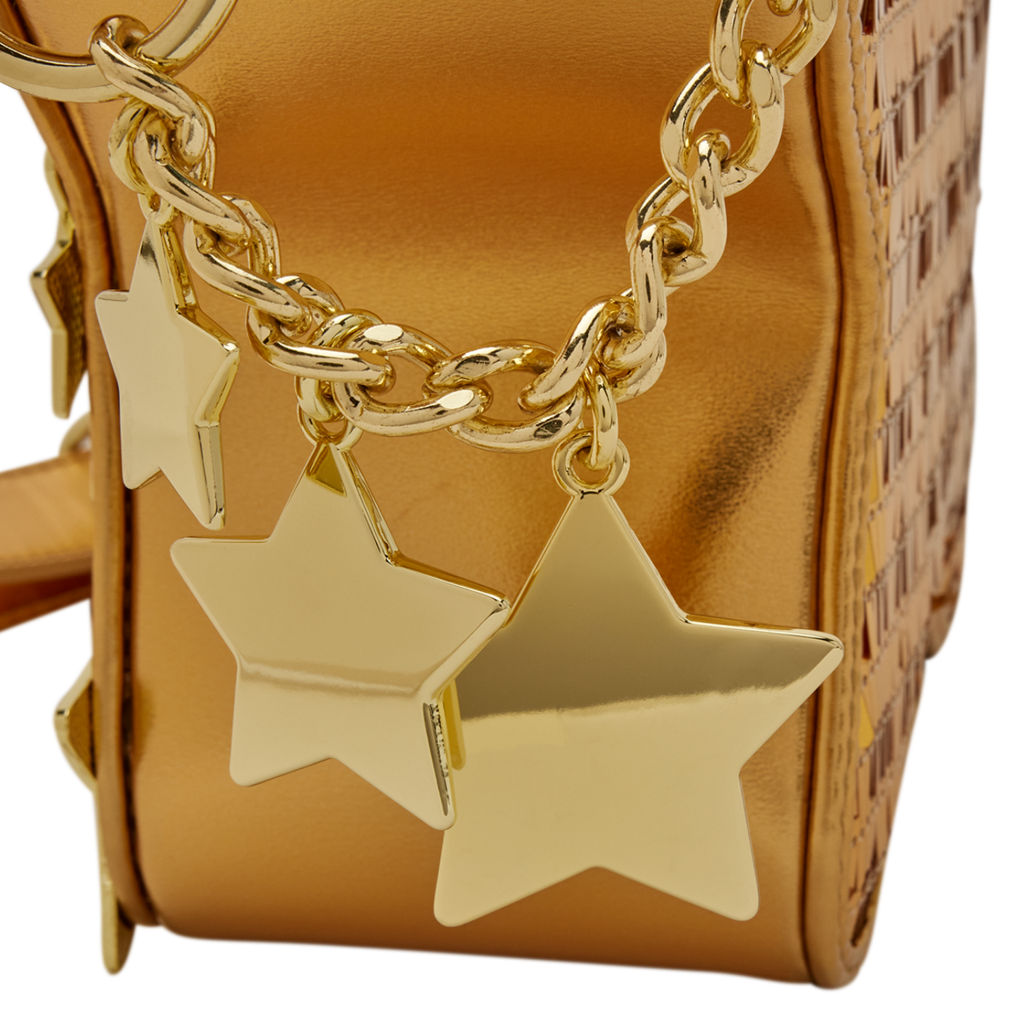 Loungefly Gold Star Sequin Figural Crossbody Bag - Image 5