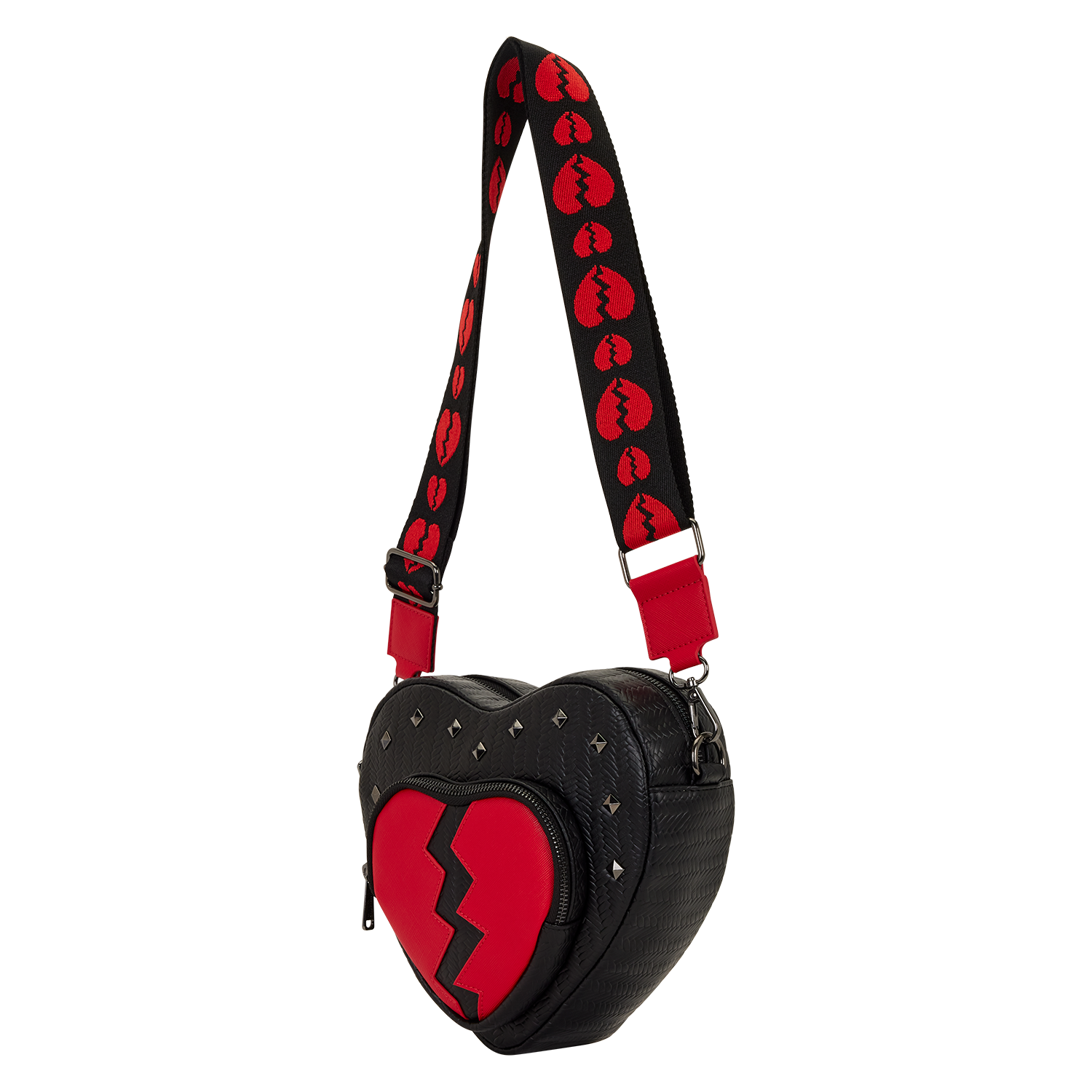 Loungefly Broken Heart Figural Crossbody Bag - Image 4