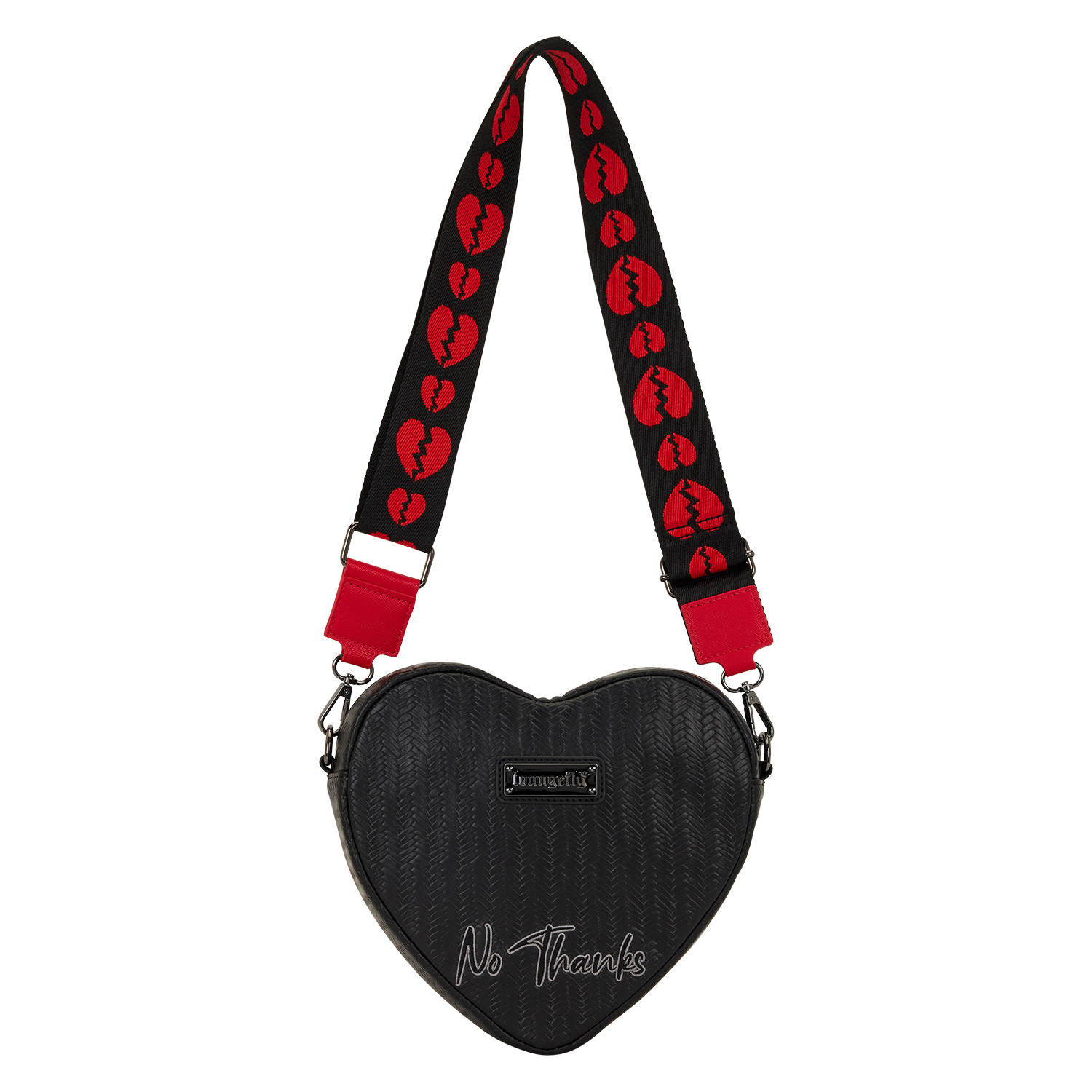 Loungefly Broken Heart Figural Crossbody Bag - Image 5