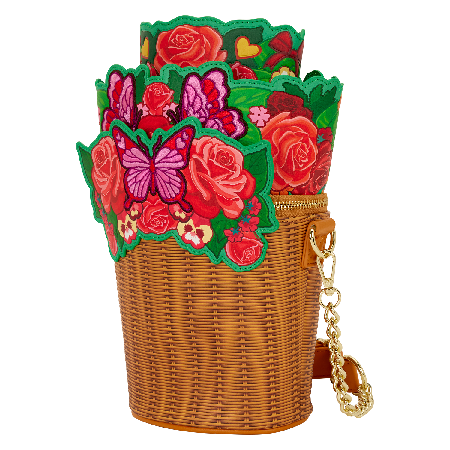 Loungefly Flower Basket Figural Crossbody - Image 3