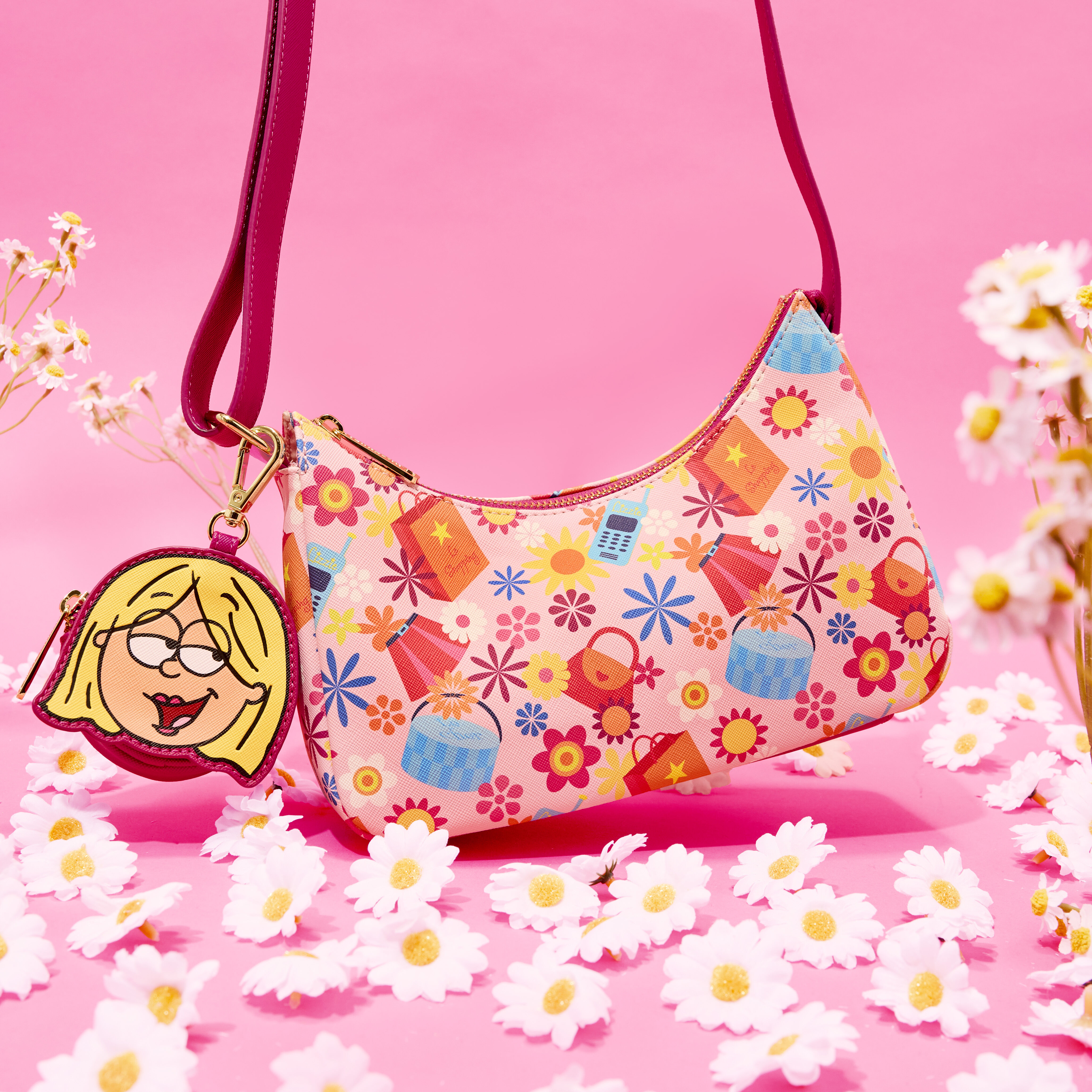 Lizzie McGuire Y2K All-Over Print Crossbody Bag - Image 2