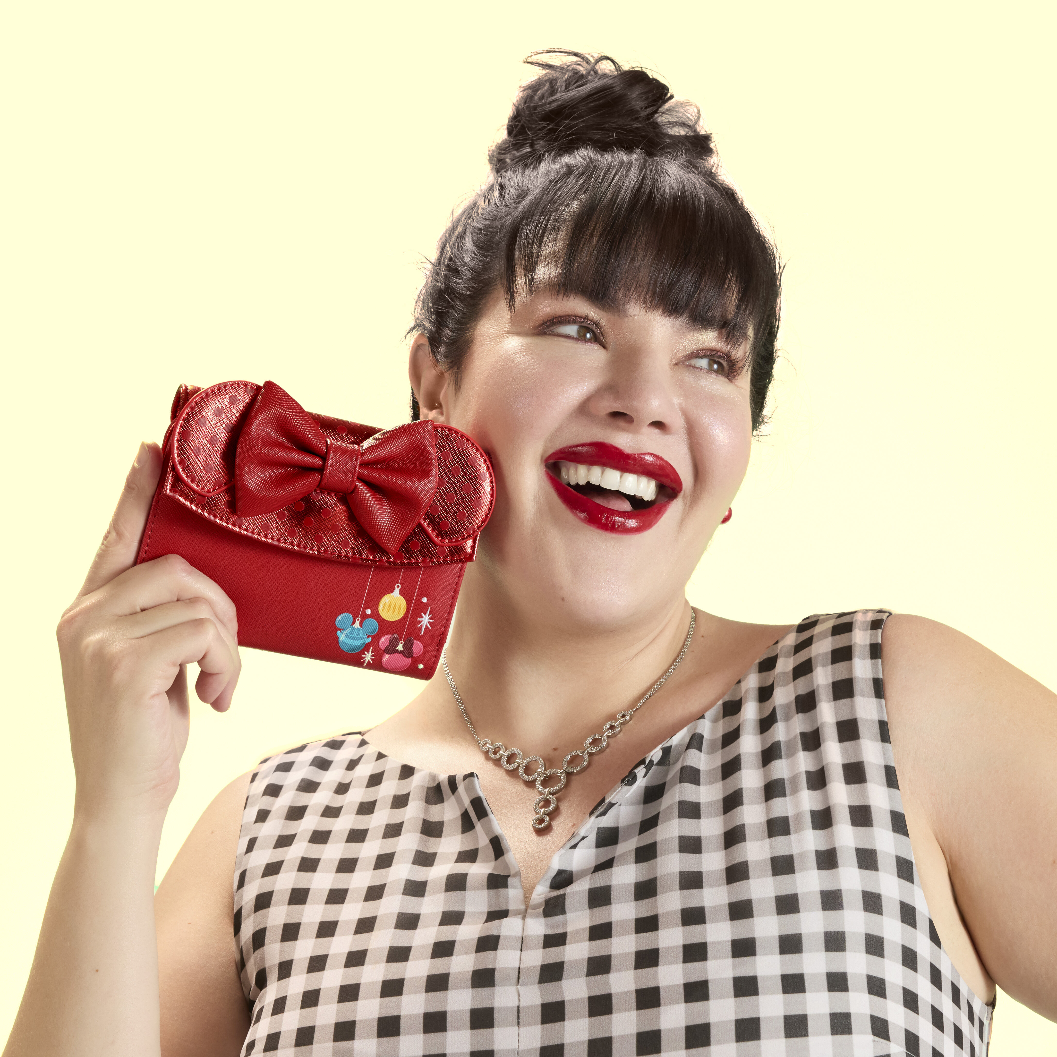 Minnie Mouse Exclusive Holiday Ornaments Wallet - Image 2