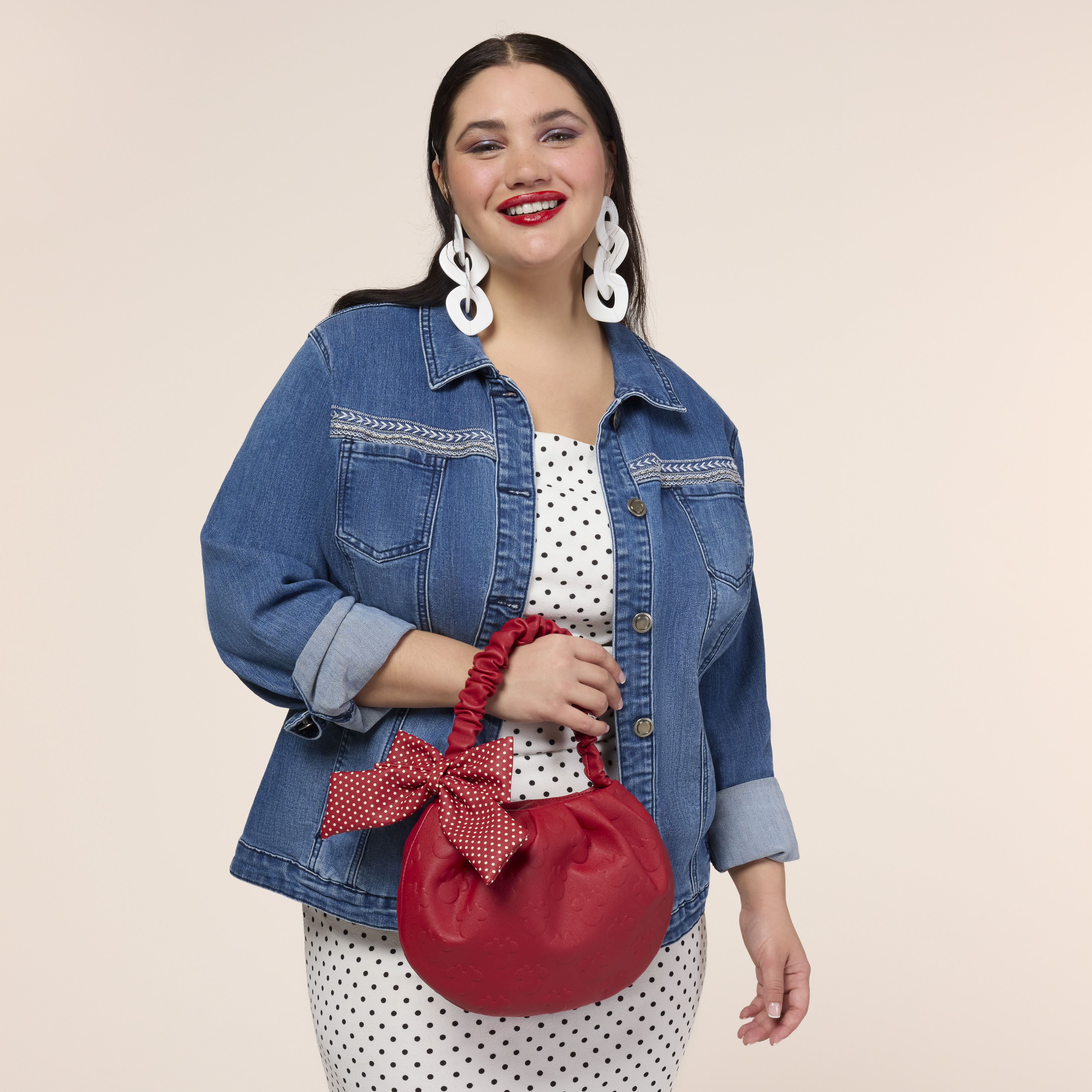 Minnie Mouse Rock the Dots Coquette Handbag - Image 2