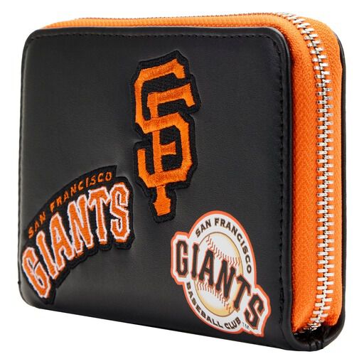MLB SF Giants Patches Zip Around Wallet - Image 3