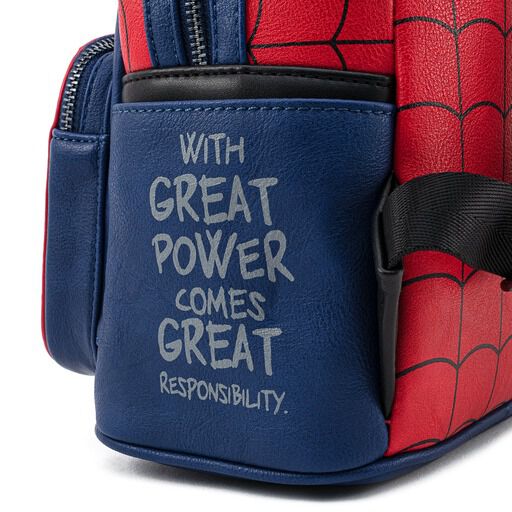 Marvel Spider-Man Classic Cosplay Mini Backpack - Image 3
