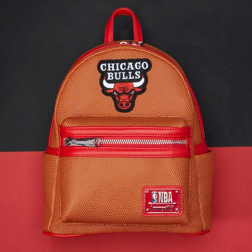 NBA Chicago Bulls Basketball Logo Mini Backpack - Image 2