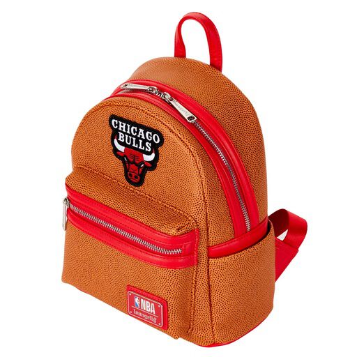 NBA Chicago Bulls Basketball Logo Mini Backpack - Image 3