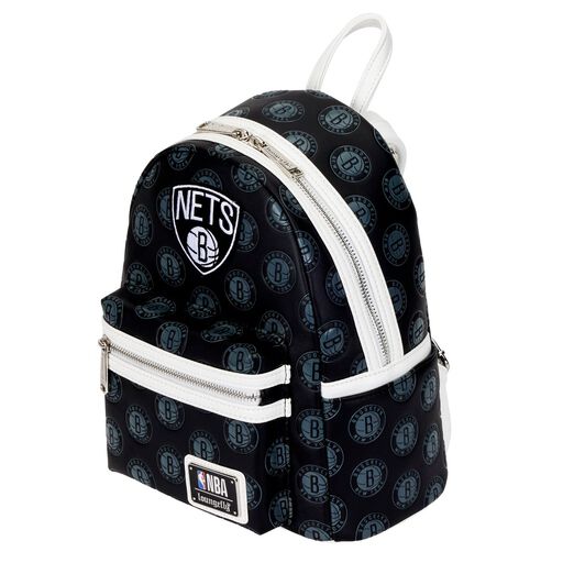 NBA Brooklyn Nets Logo Mini Backpack - Image 3