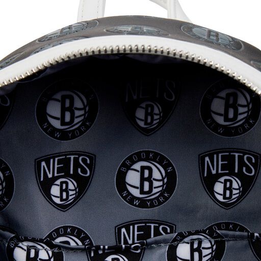 NBA Brooklyn Nets Logo Mini Backpack - Image 5