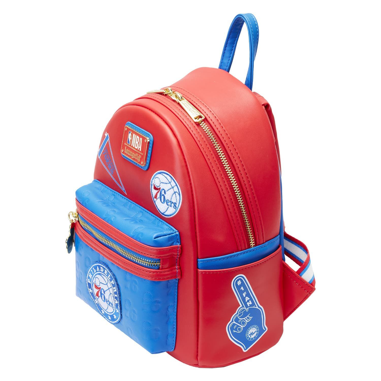 NBA Philadelphia 76ers Patch Icons Mini Backpack - Image 5