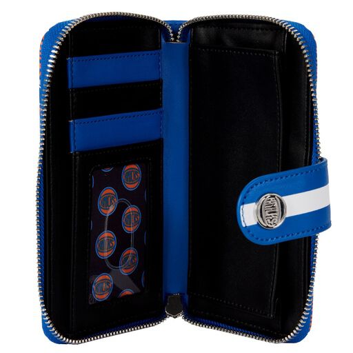 NBA New York Knicks Logo Zip Around Wallet - Image 5