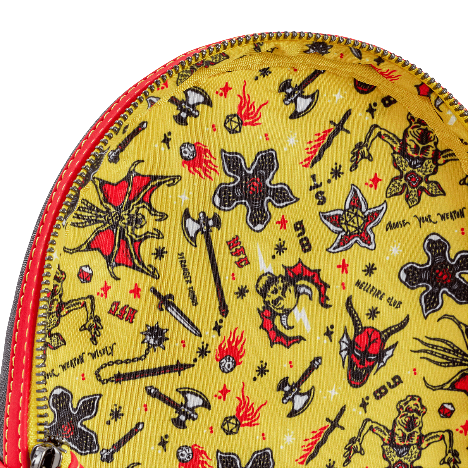 Stranger Things Hellfire Club Mini Backpack - Image 4