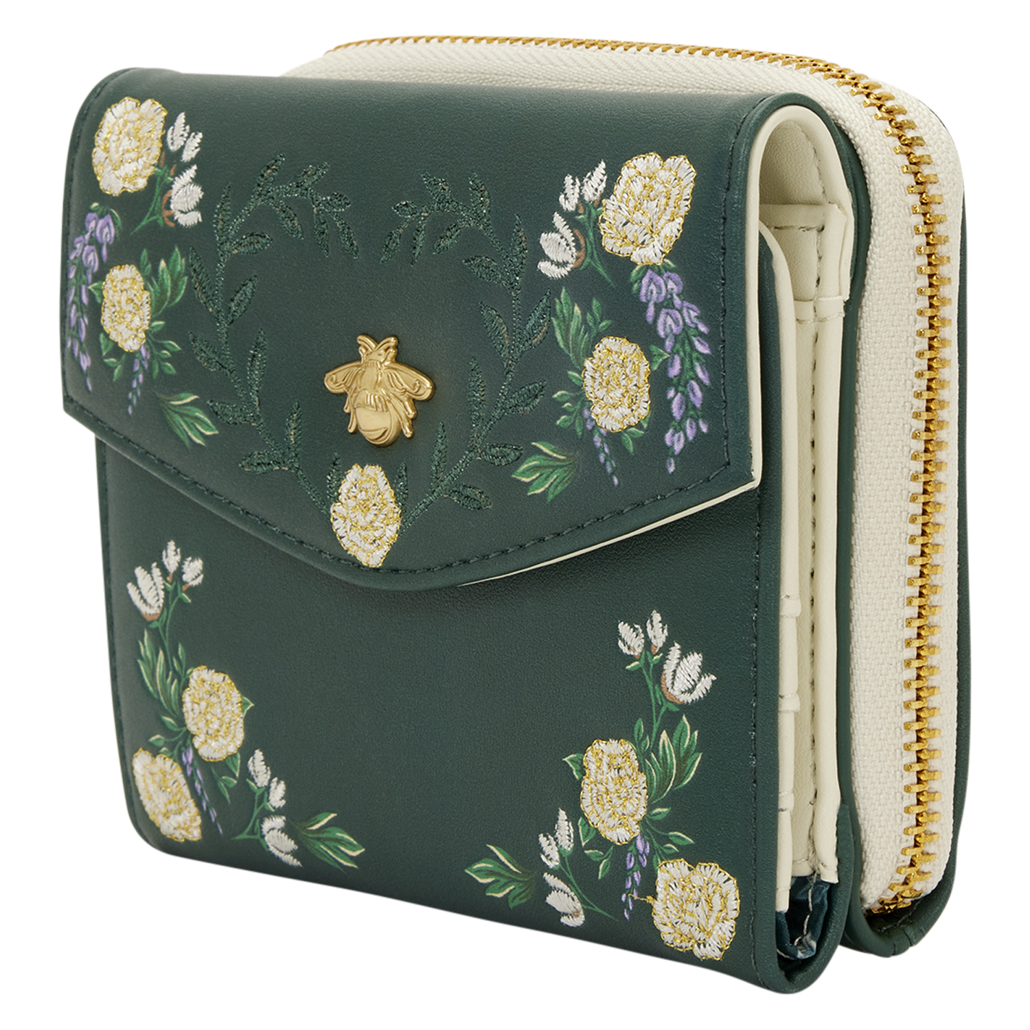 Bridgerton Floral Zip Around Wallet - Image 4