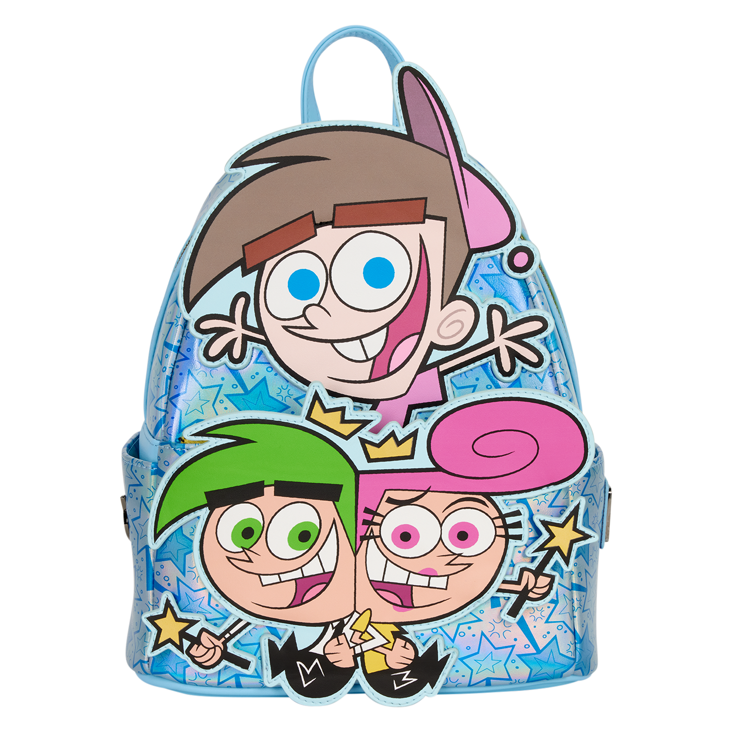 NYCC Limited Edition The Fairly OddParents Timmy, Cosmo, & Wanda Glow Mini Backpack