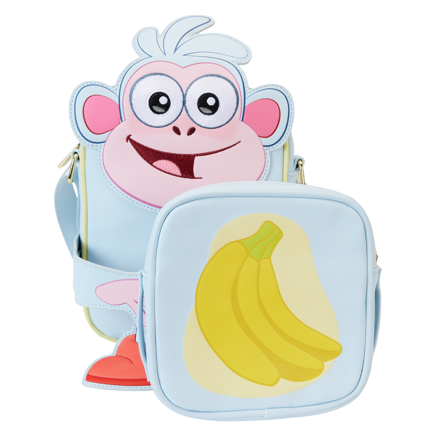 Dora the Explorer Boots Crossbuddies Cosplay Crossbody Bag with Coin Bag - Image 2