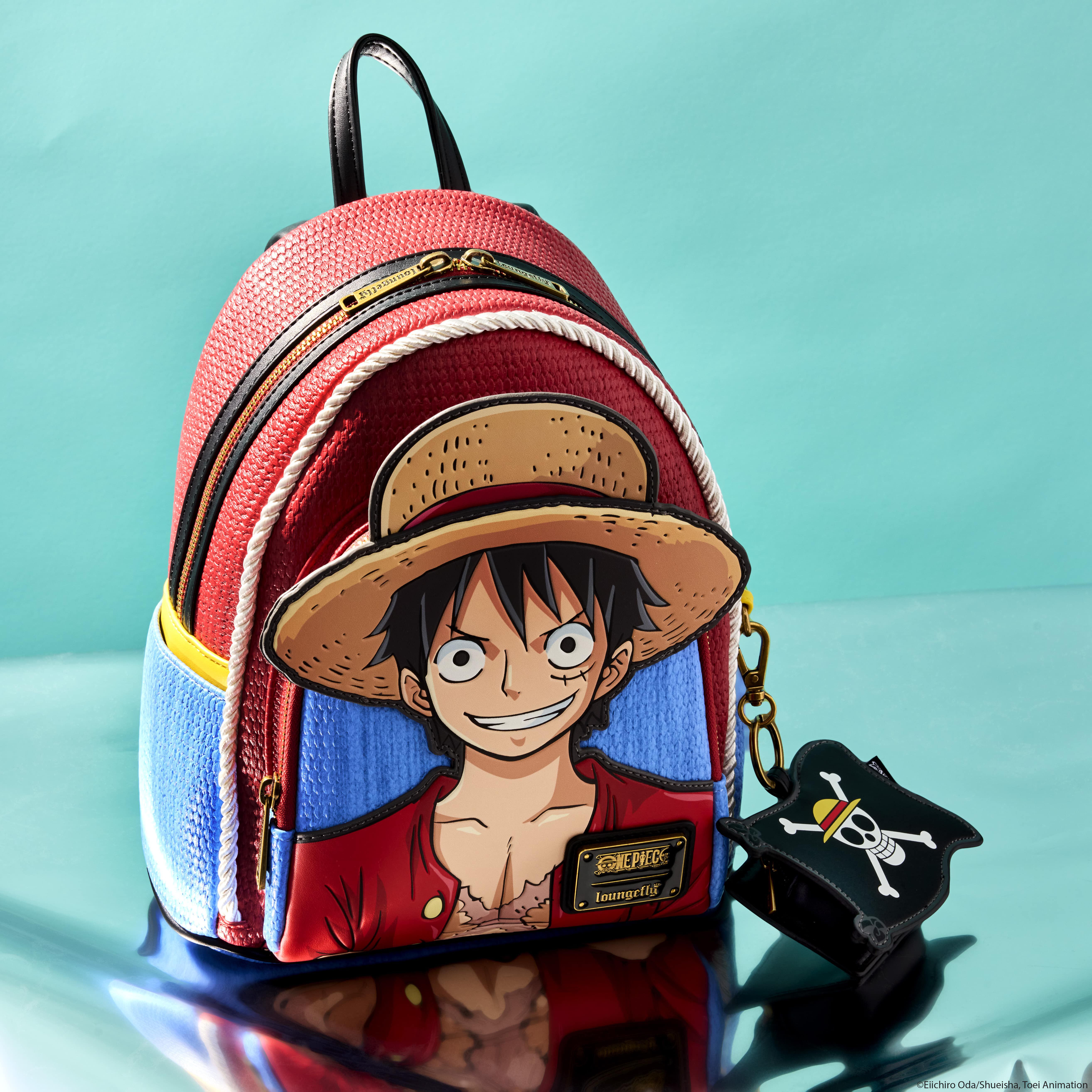 NYCC Limited Edition One Piece Luffy Cosplay Mini Backpack With Coin Bag - Image 2