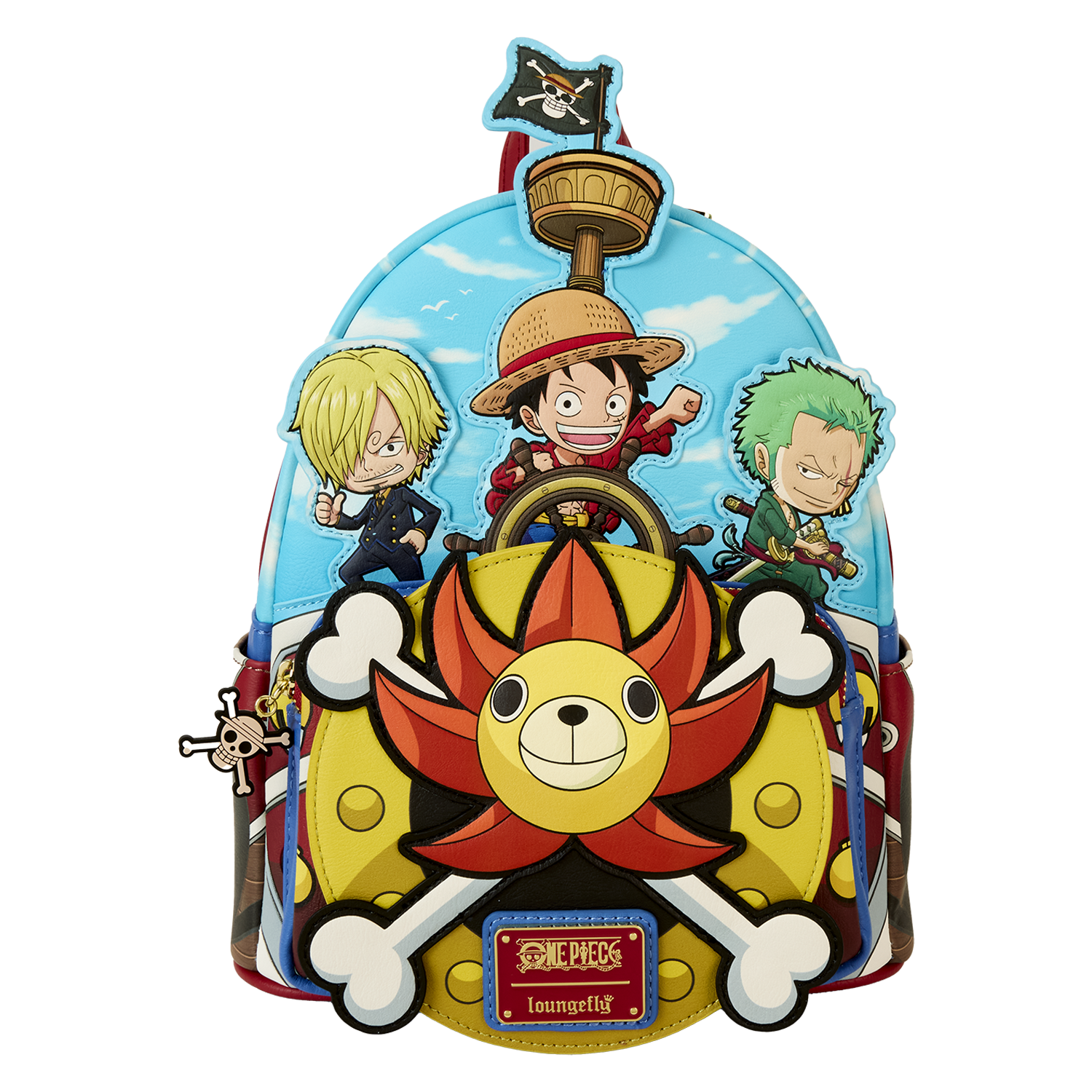 One Piece Thousand Sunny Ship Mini Backpack