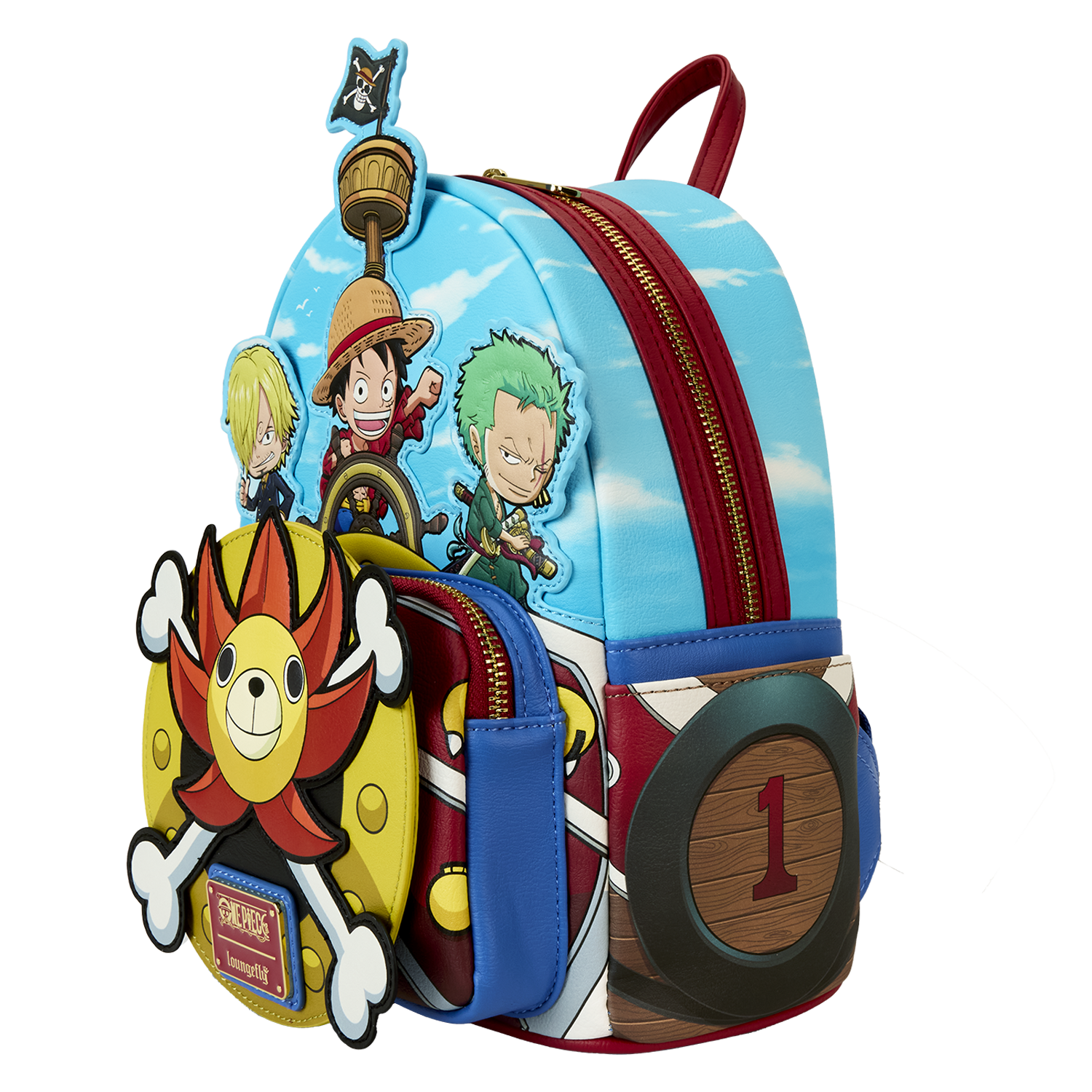 One Piece Thousand Sunny Ship Mini Backpack - Image 4
