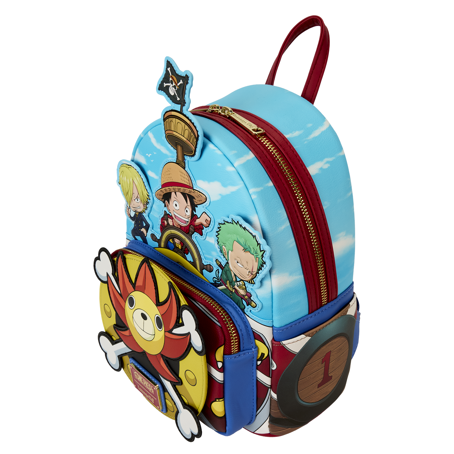 One Piece Thousand Sunny Ship Mini Backpack - Image 5