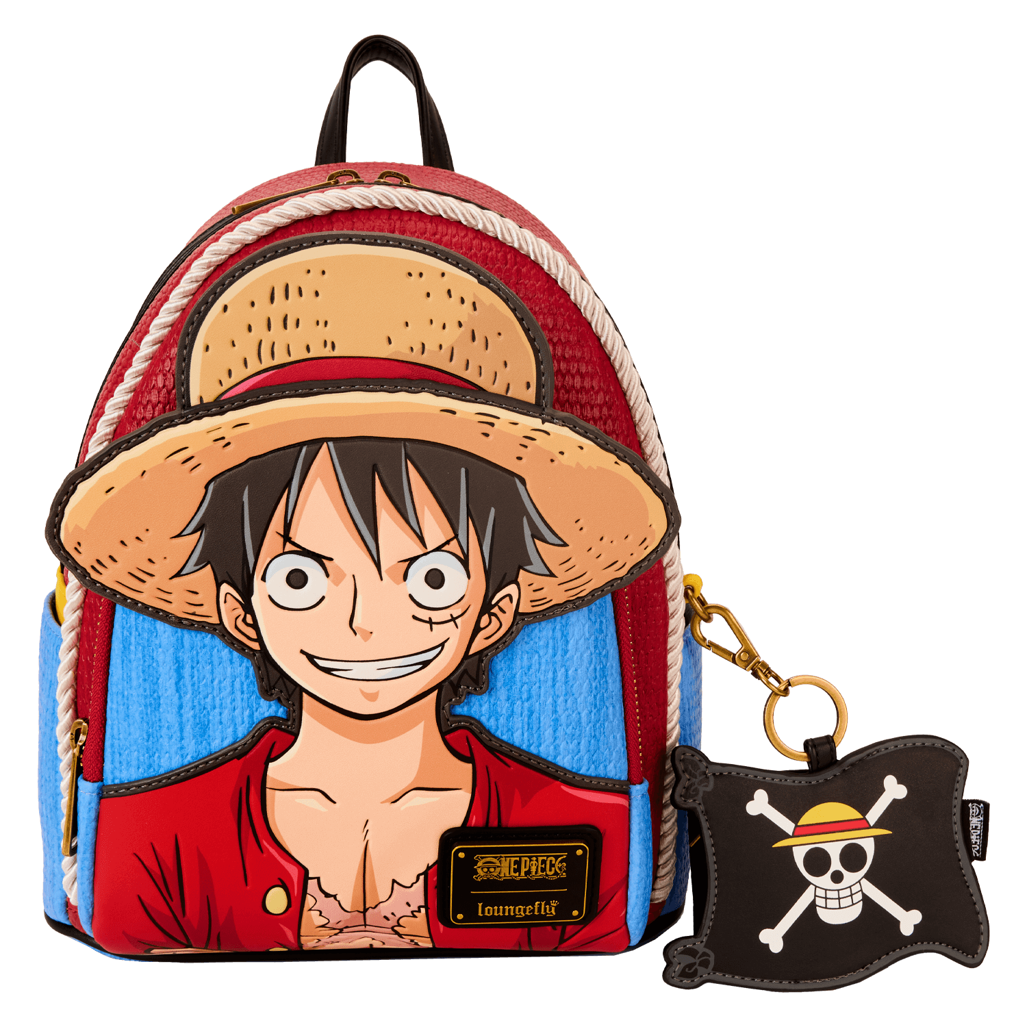NYCC Limited Edition One Piece Luffy Cosplay Mini Backpack With Coin Bag