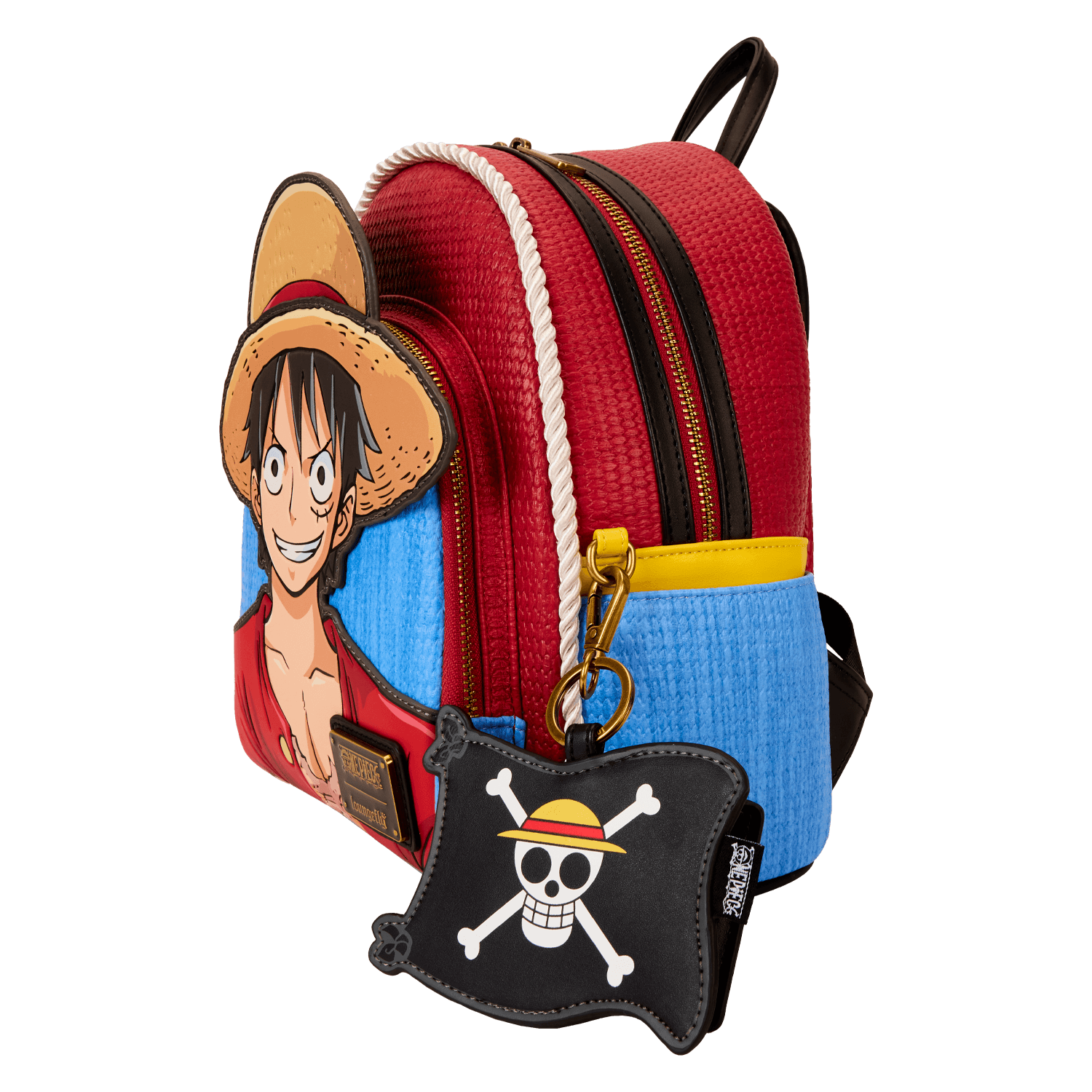 NYCC Limited Edition One Piece Luffy Cosplay Mini Backpack With Coin Bag - Image 3